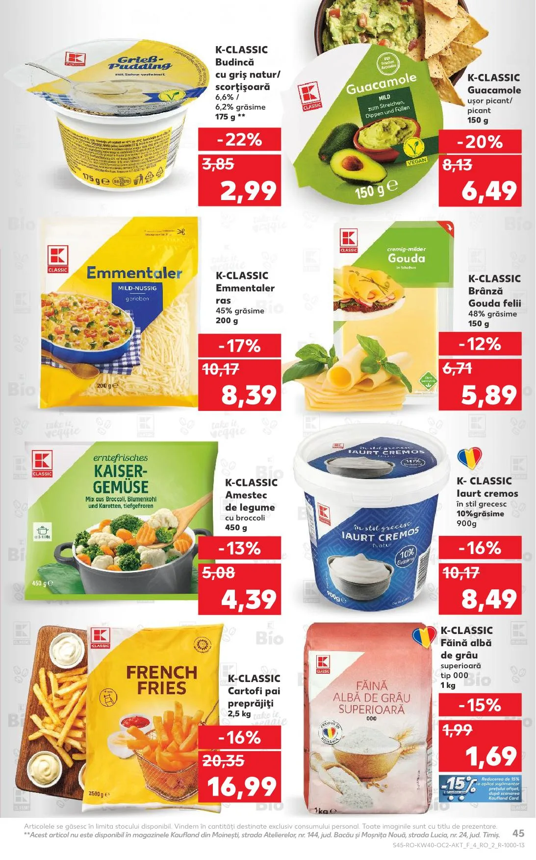 Kaufland akciós újság Románia 10.01–10.07 – 40. oldal
