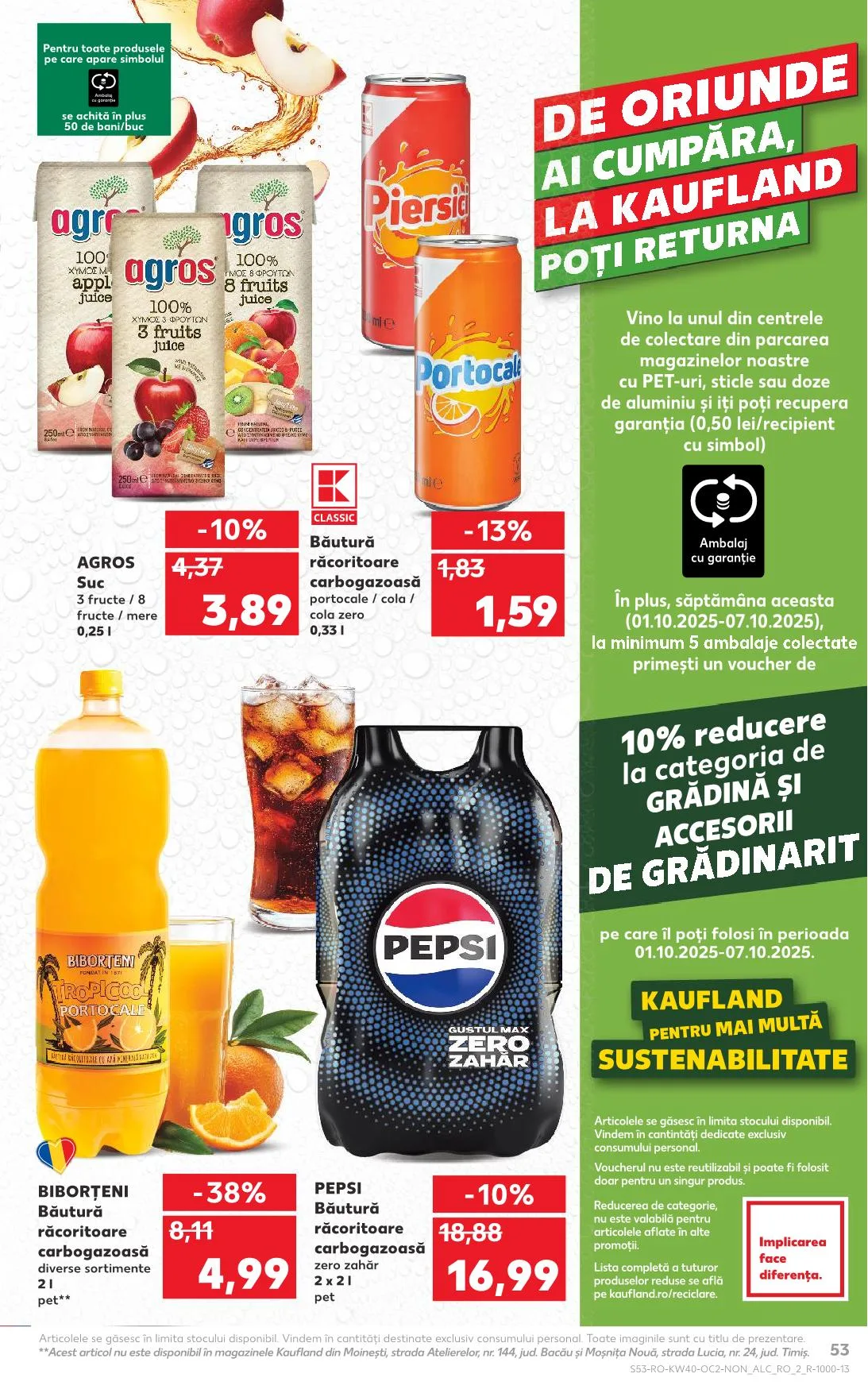 Kaufland akciós újság Románia 10.01–10.07 – 49. oldal