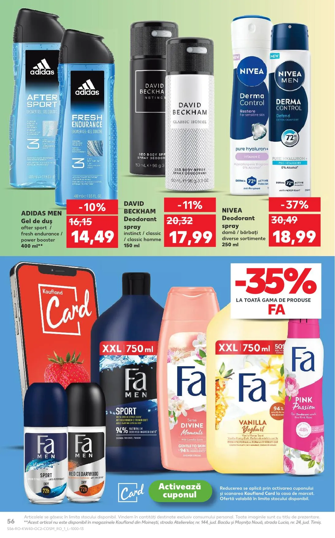 Kaufland akciós újság Románia 10.01–10.07 – 52. oldal