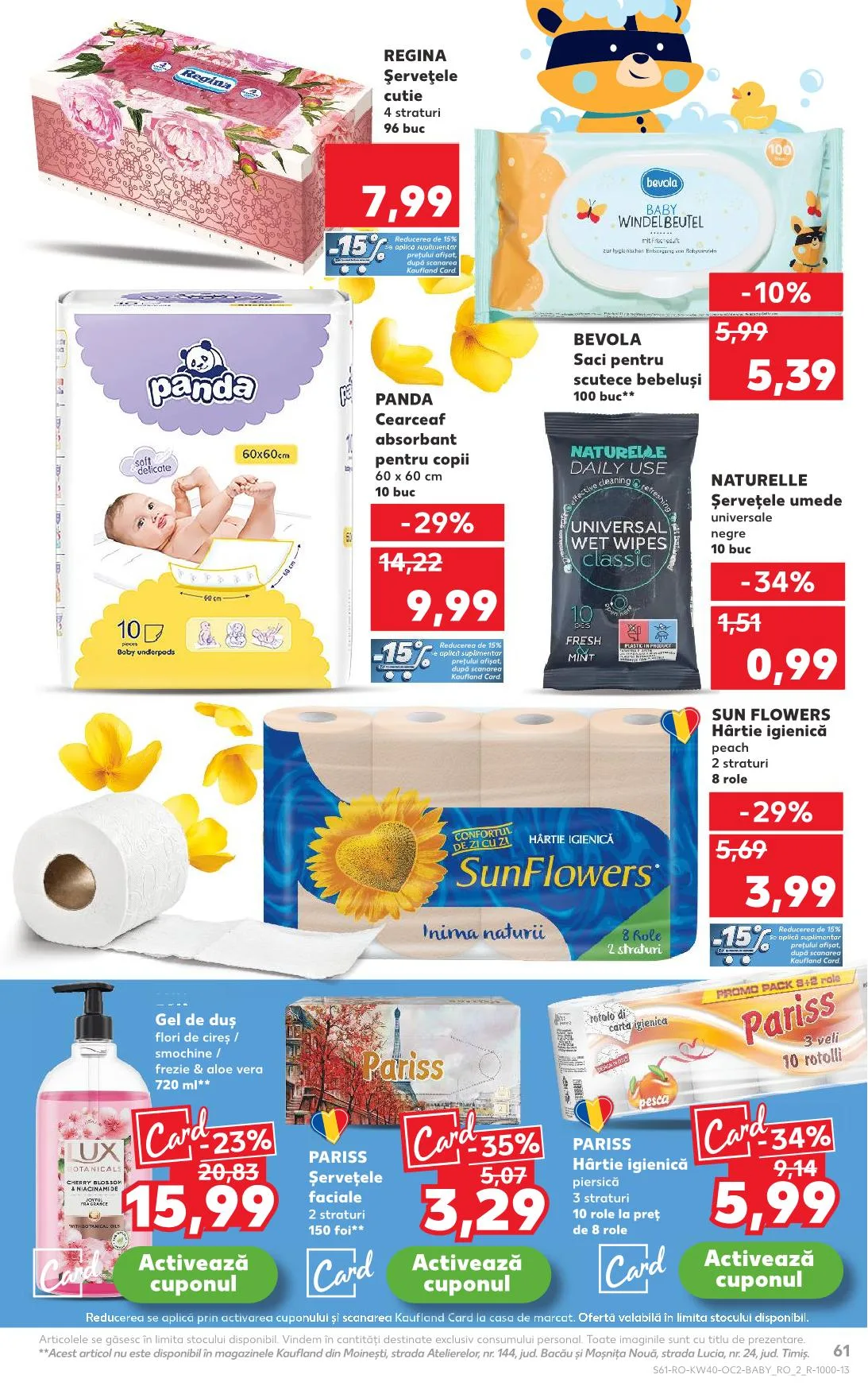 Kaufland akciós újság Románia 10.01–10.07 – 58. oldal