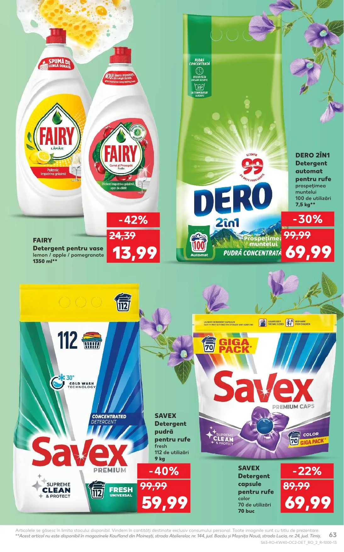 Kaufland akciós újság Románia 10.01–10.07 – 60. oldal