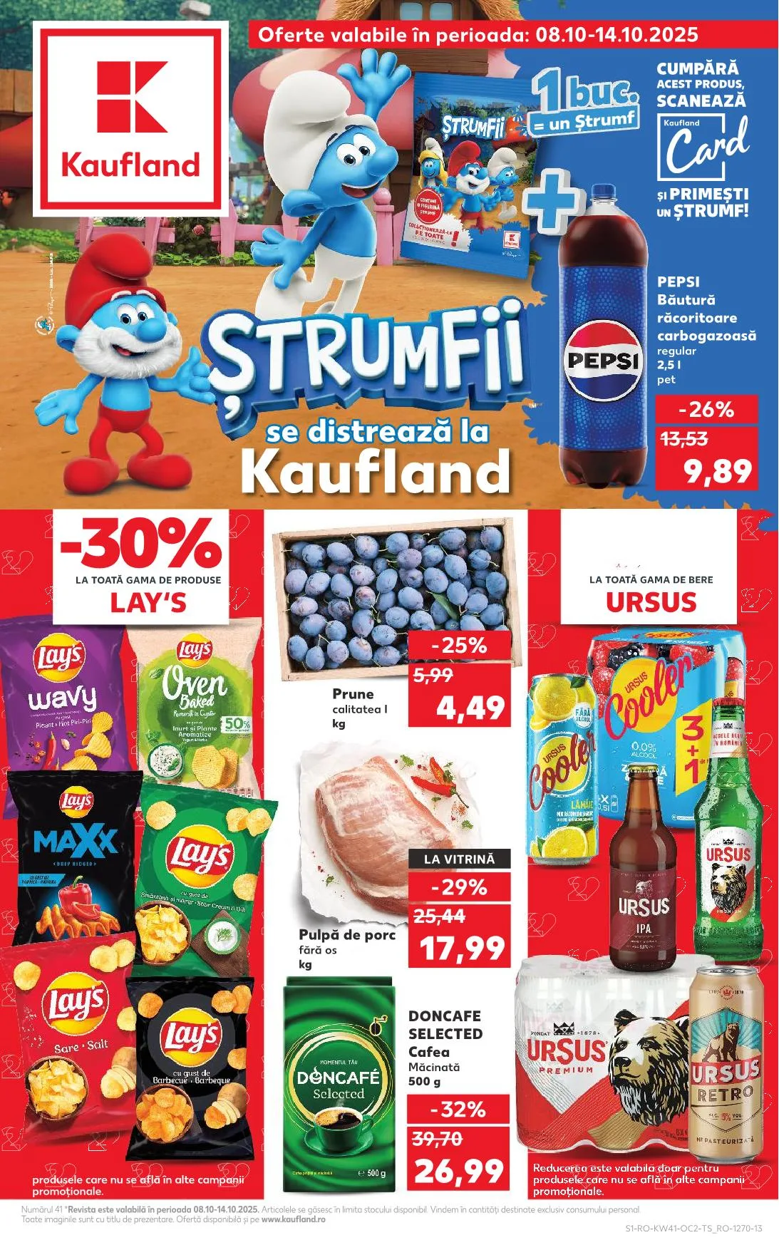 Kaufland akciós újság Románia 10.08–10.14