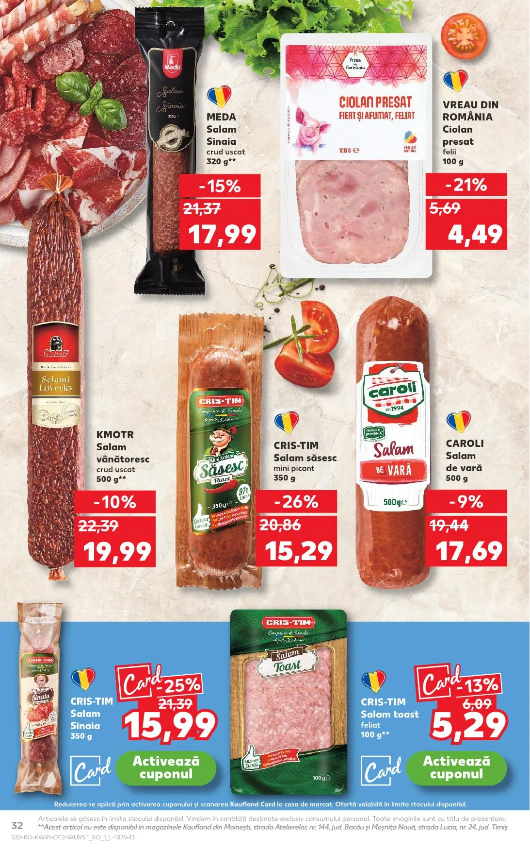 Kaufland akciós újság Románia 10.08–10.14 – 26. oldal