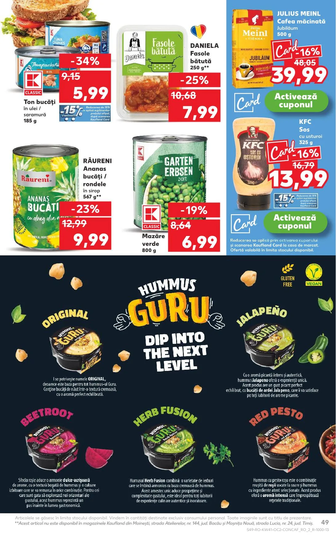 Kaufland akciós újság Románia 10.08–10.14 – 44. oldal