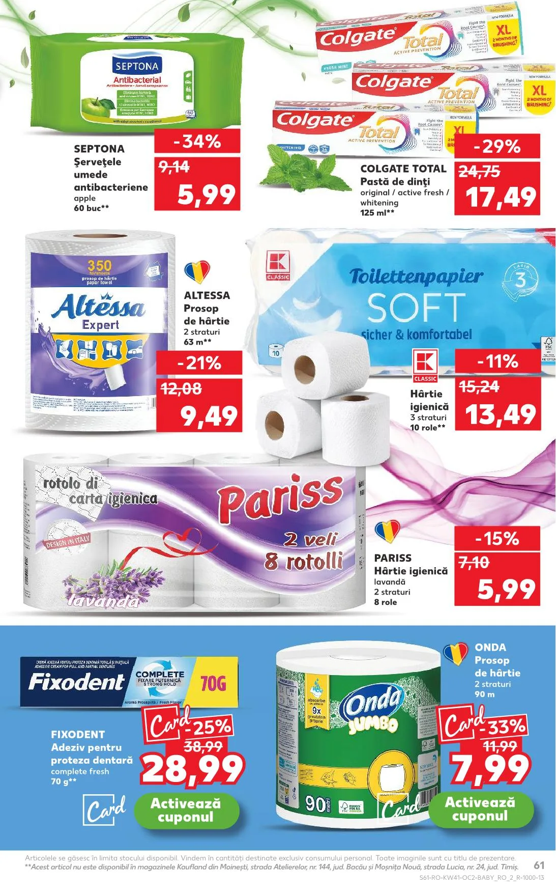 Kaufland akciós újság Románia 10.08–10.14 – 58. oldal