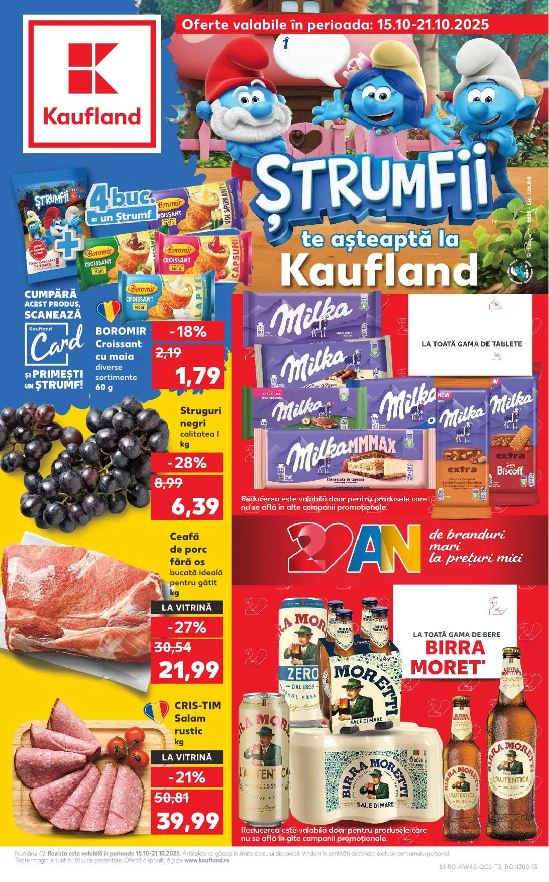 Kaufland akciós újság Románia 10.15–10.21