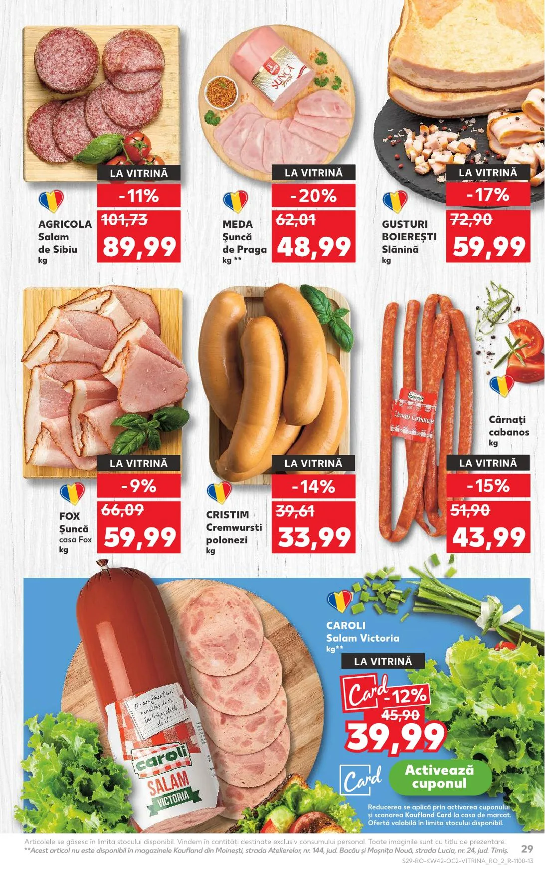 Kaufland akciós újság Románia 10.15–10.21 – 22. oldal