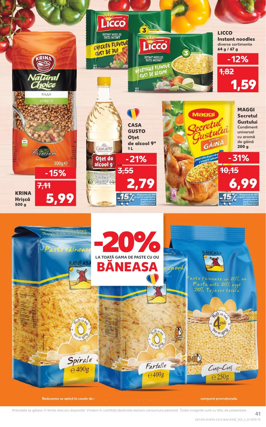 Kaufland akciós újság Románia 10.15–10.21 – 36. oldal