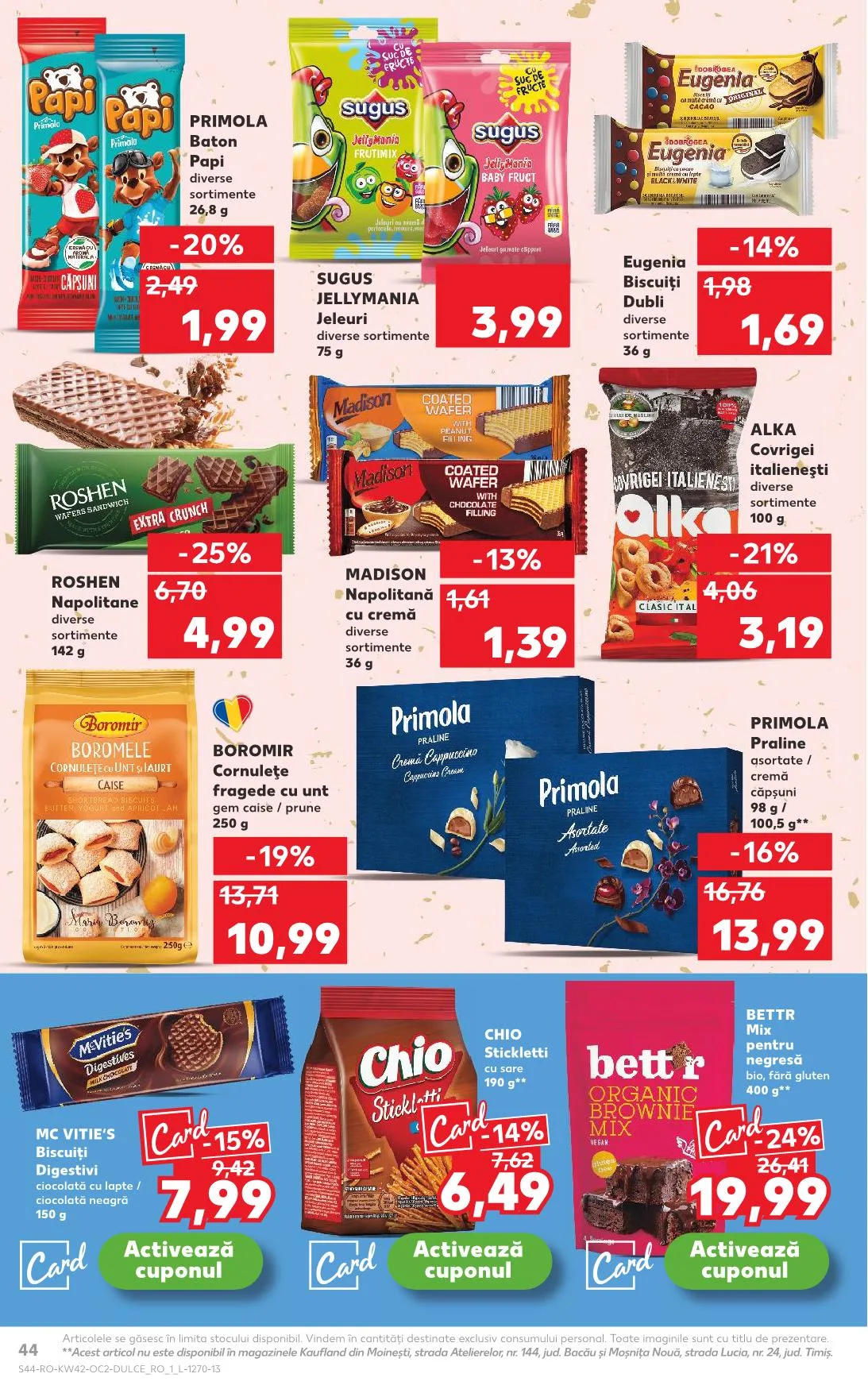Kaufland akciós újság Románia 10.15–10.21 – 39. oldal
