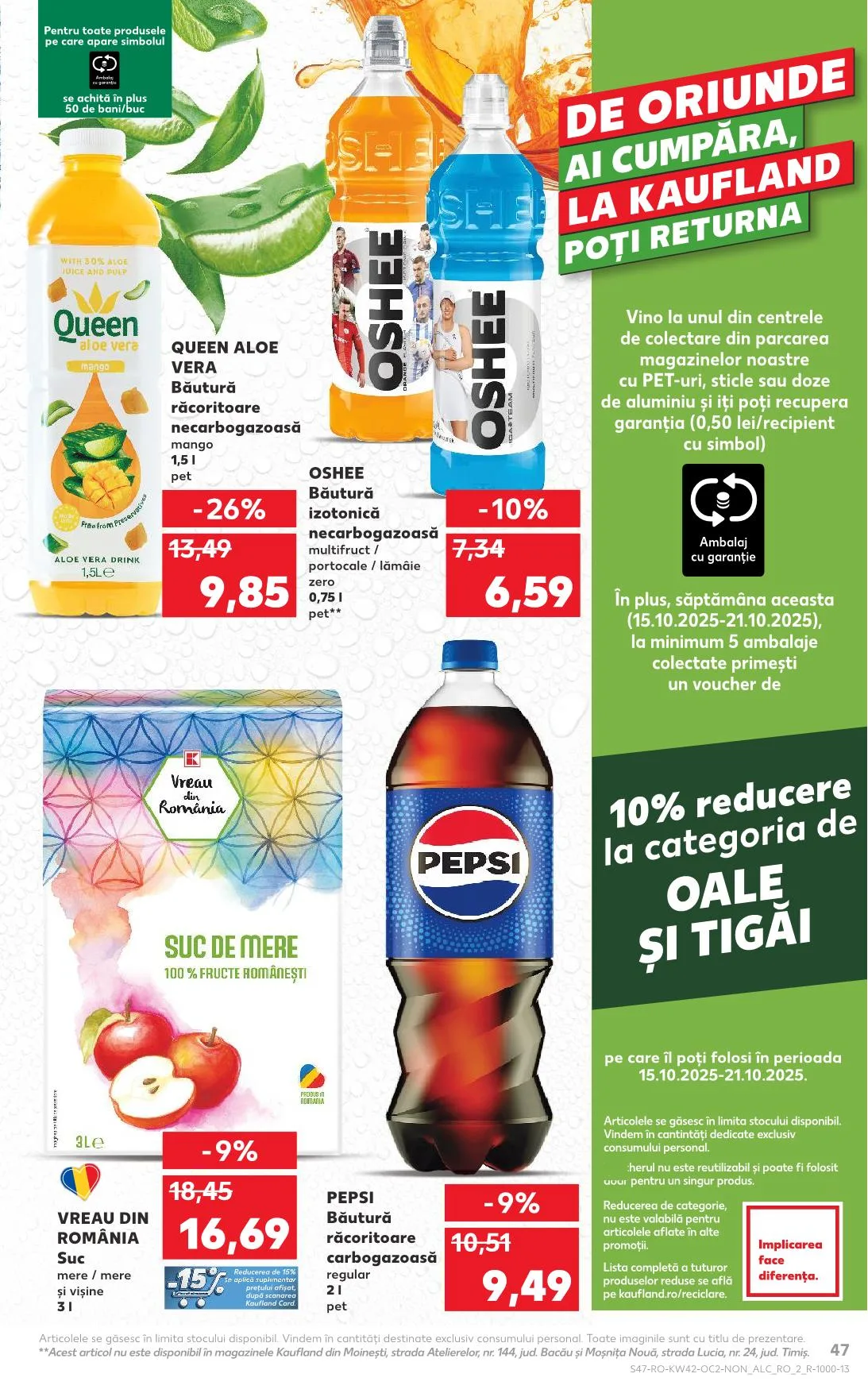 Kaufland akciós újság Románia 10.15–10.21 – 42. oldal