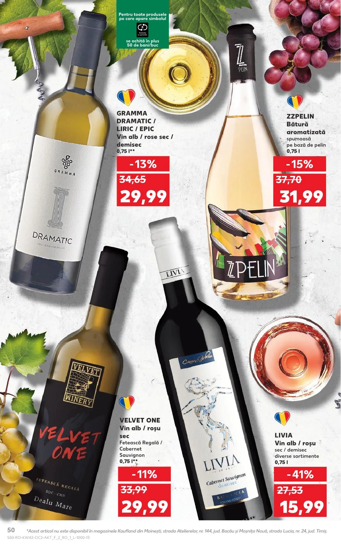 Kaufland akciós újság Románia 10.15–10.21 – 46. oldal