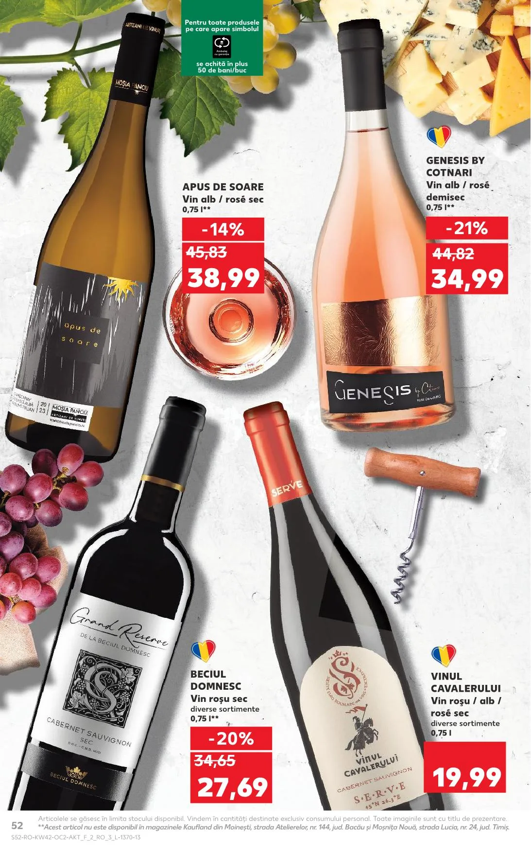 Kaufland akciós újság Románia 10.15–10.21 – 48. oldal