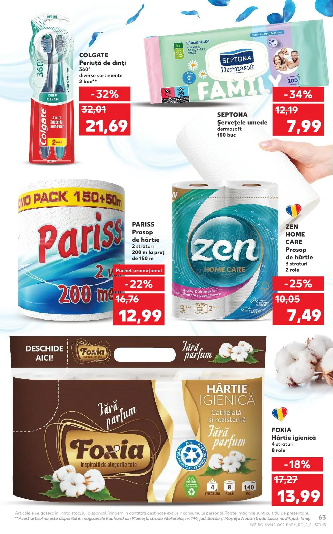 Kaufland akciós újság Románia 10.15–10.21 – 60. oldal