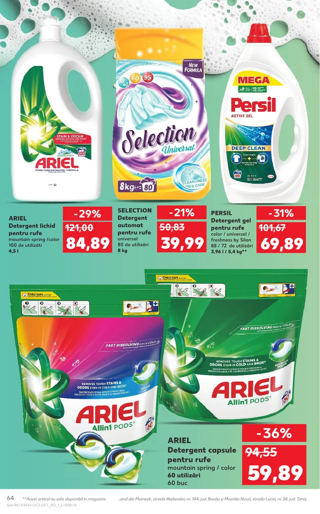 Kaufland akciós újság Románia 10.15–10.21 – 61. oldal