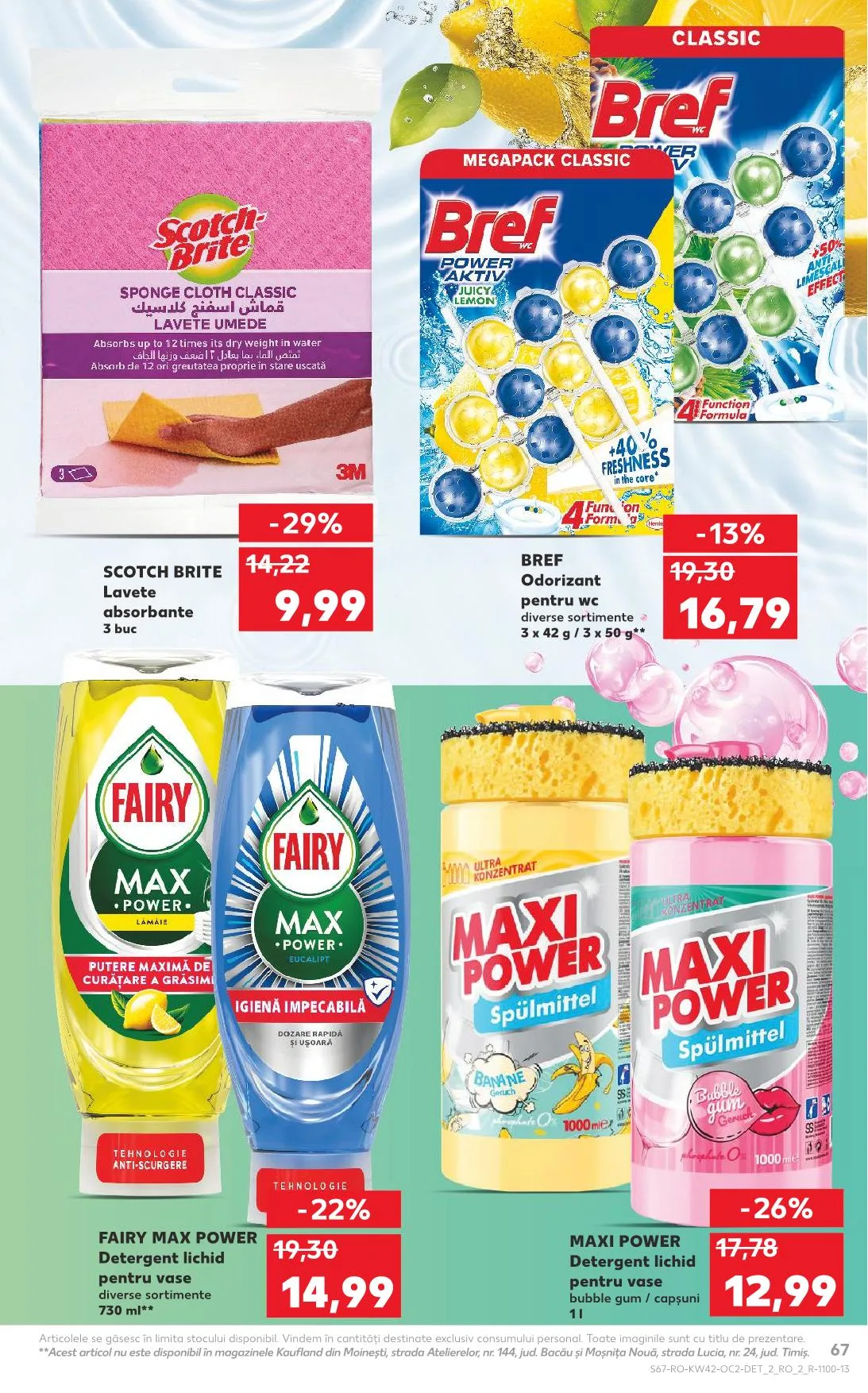Kaufland akciós újság Románia 10.15–10.21 – 64. oldal