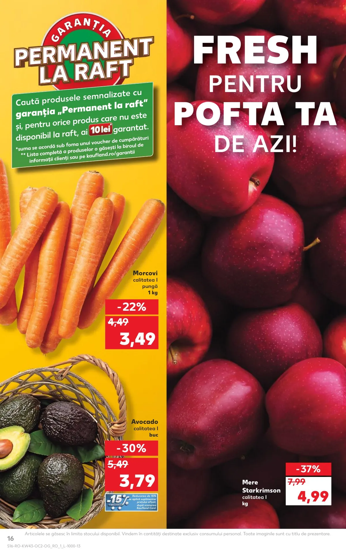 Kaufland akciós újság Románia 10.22–10.28 – 16. oldal