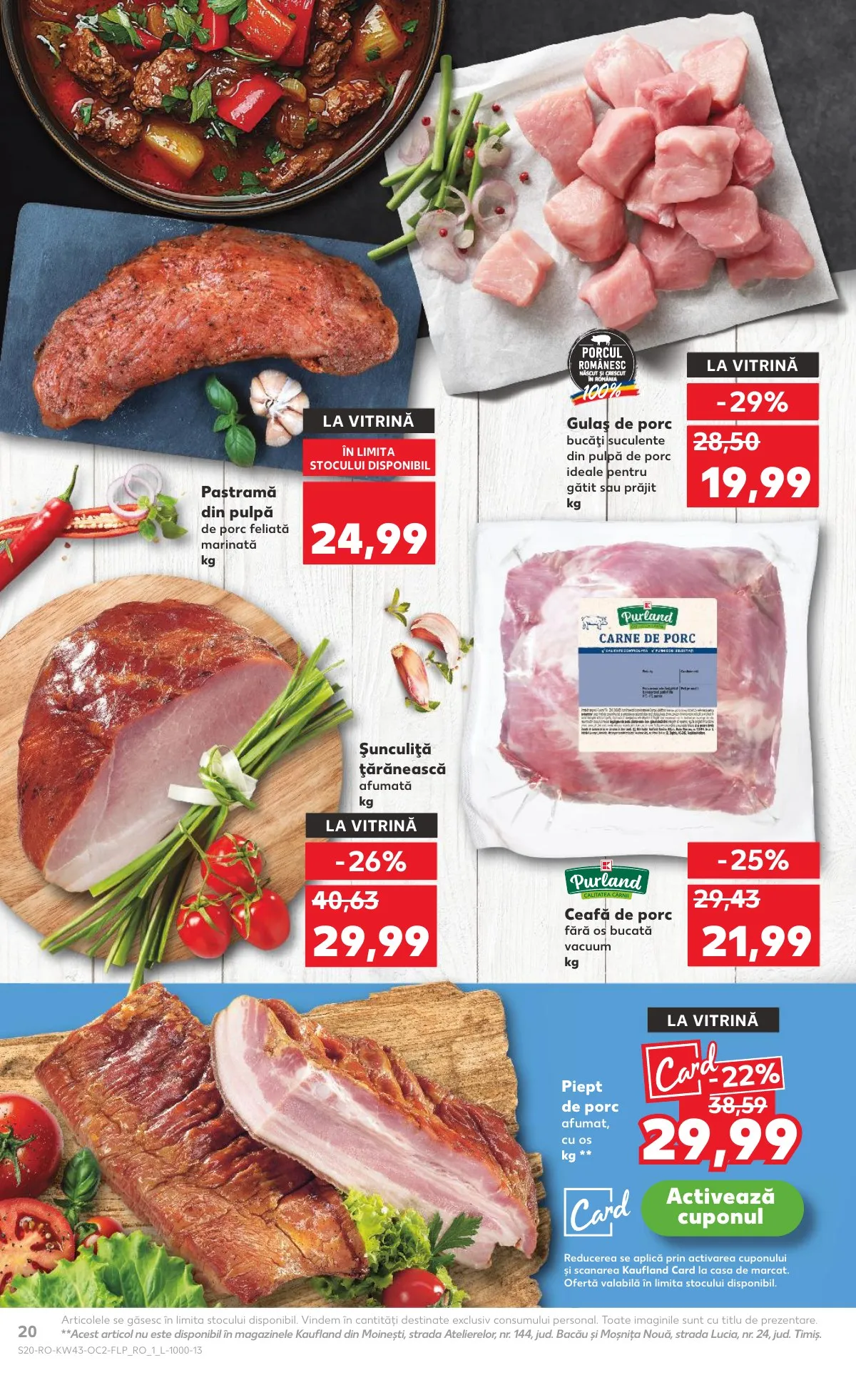 Kaufland akciós újság Románia 10.22–10.28 – 20. oldal