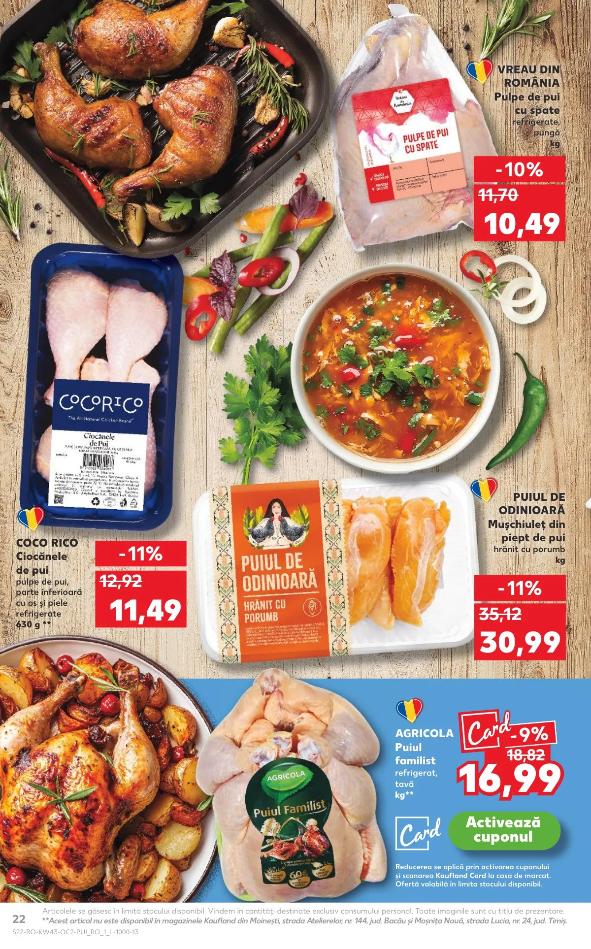 Kaufland akciós újság Románia 10.22–10.28 – 22. oldal