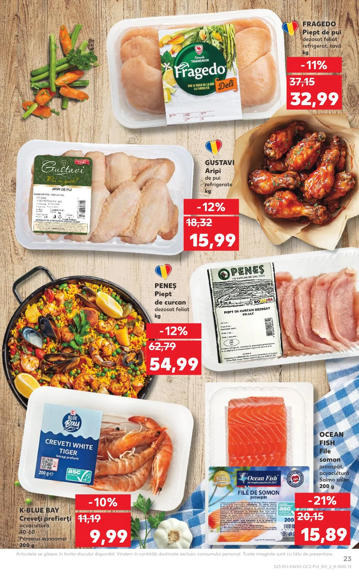 Kaufland akciós újság Románia 10.22–10.28 – 23. oldal