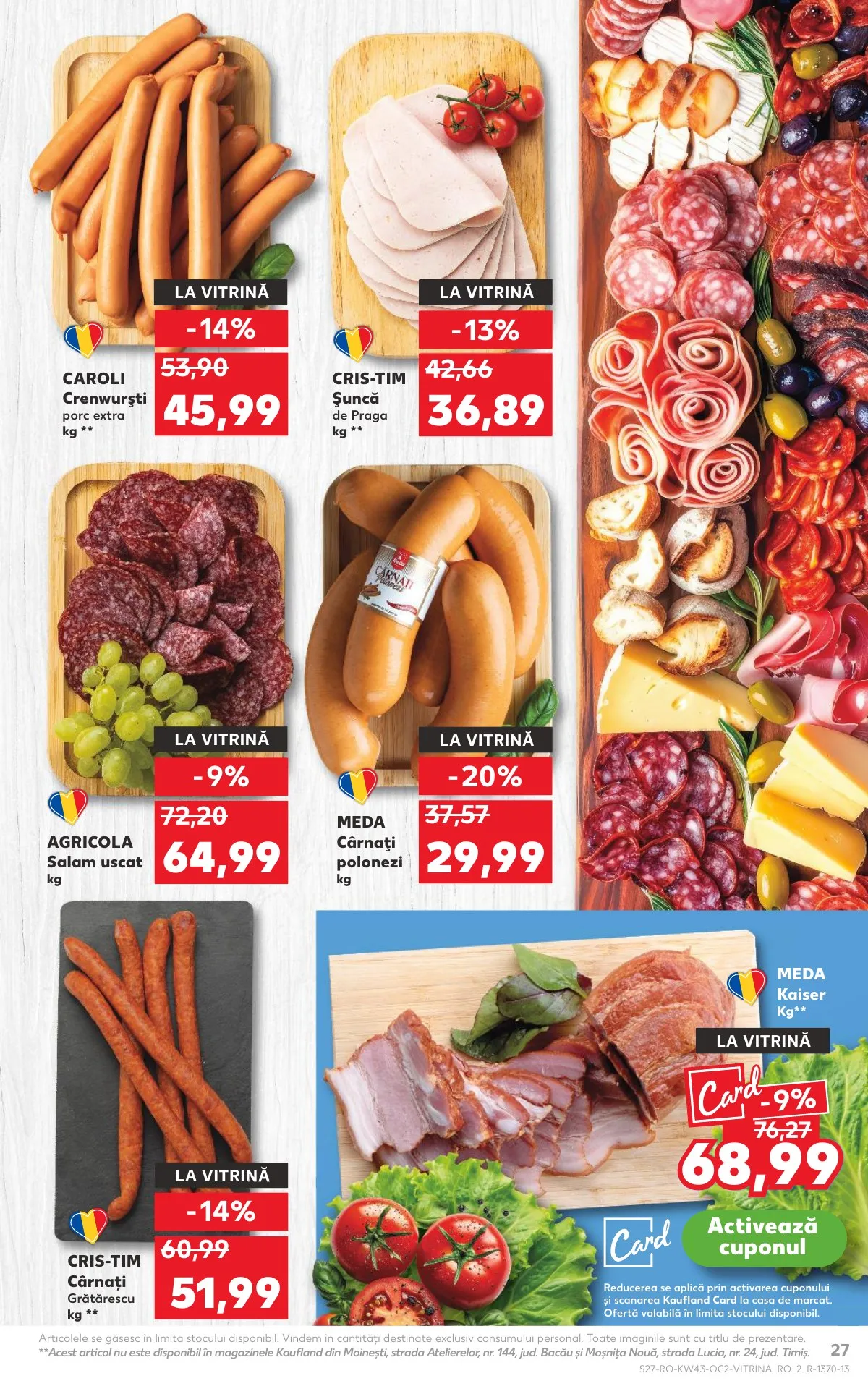 Kaufland akciós újság Románia 10.22–10.28 – 27. oldal