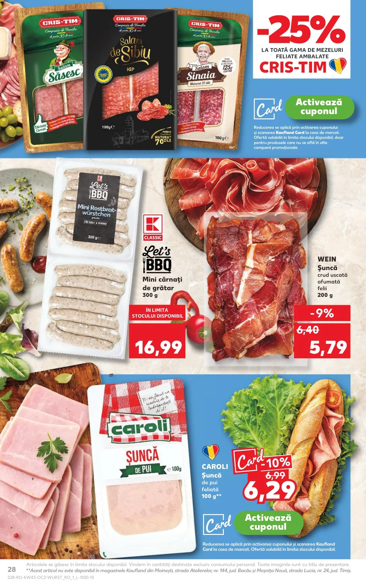 Kaufland akciós újság Románia 10.22–10.28 – 28. oldal