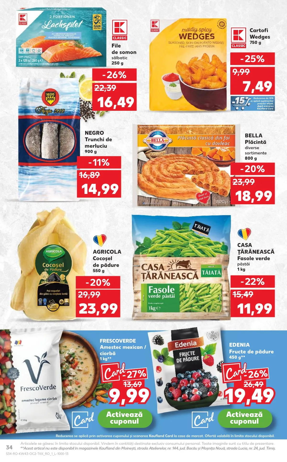 Kaufland akciós újság Románia 10.22–10.28 – 34. oldal