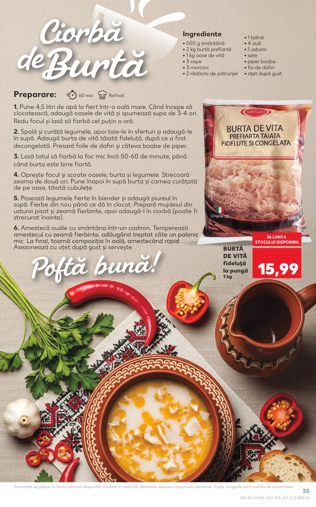 Kaufland akciós újság Románia 10.22–10.28 – 35. oldal
