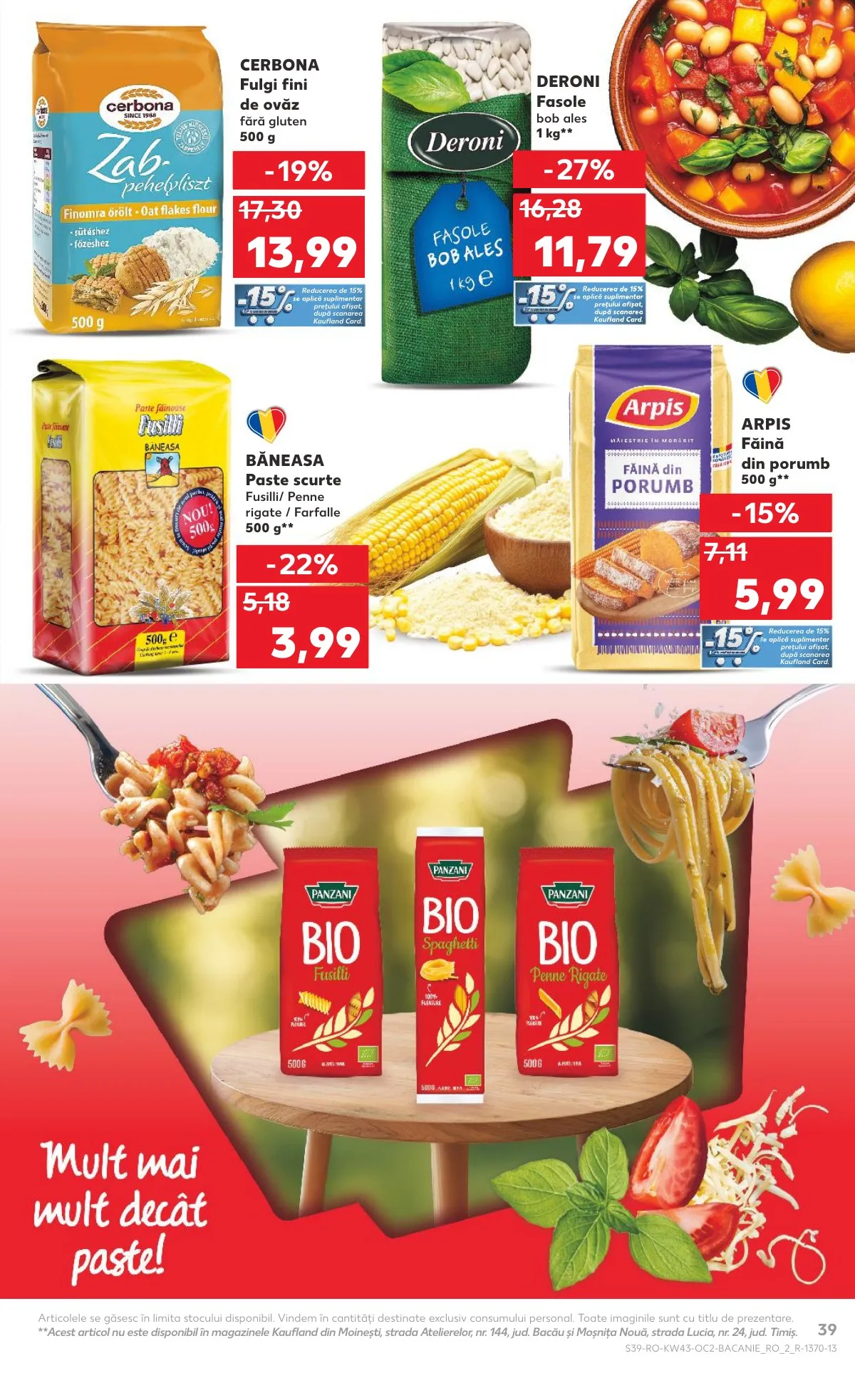 Kaufland akciós újság Románia 10.22–10.28 – 39. oldal