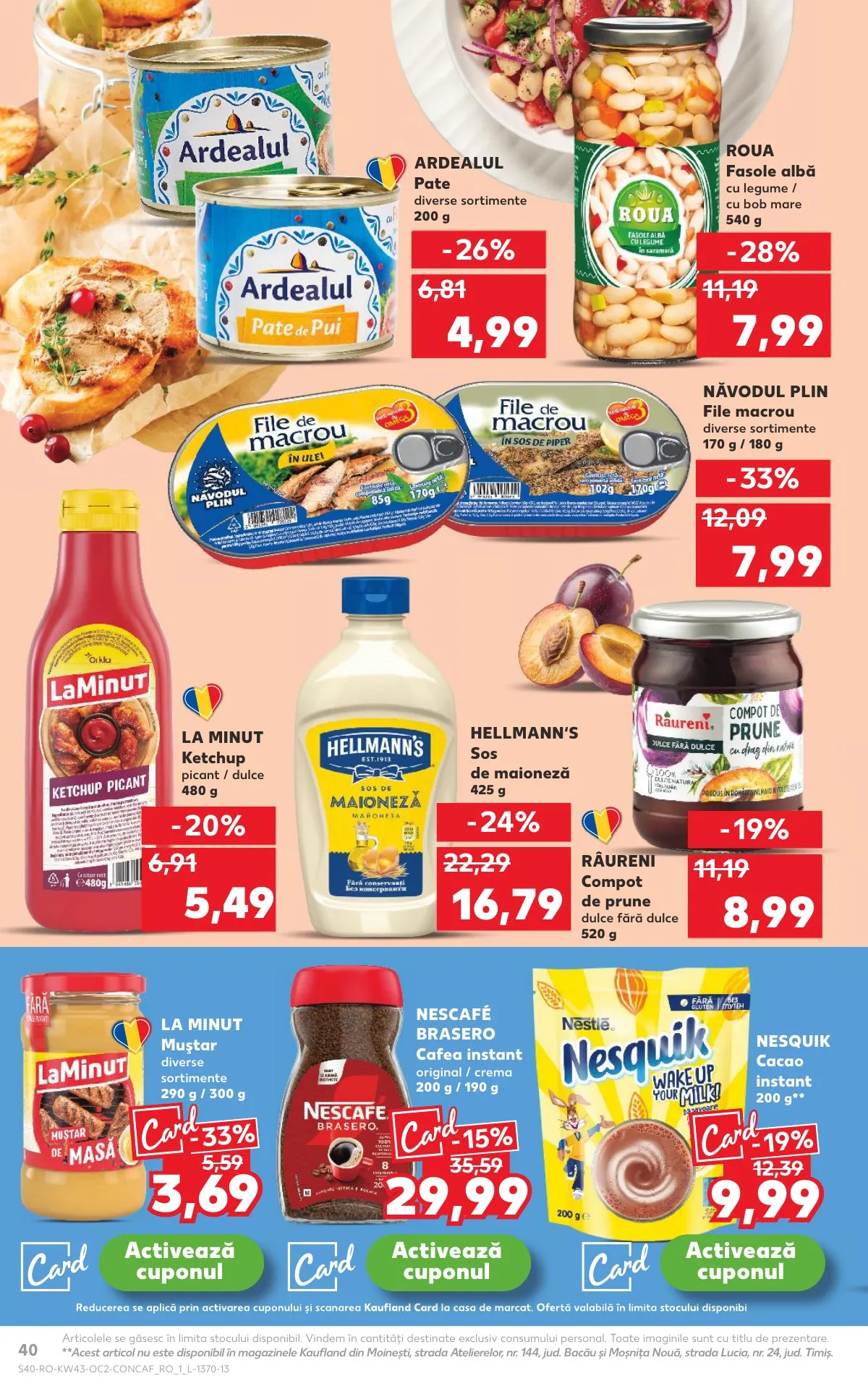 Kaufland akciós újság Románia 10.22–10.28 – 40. oldal