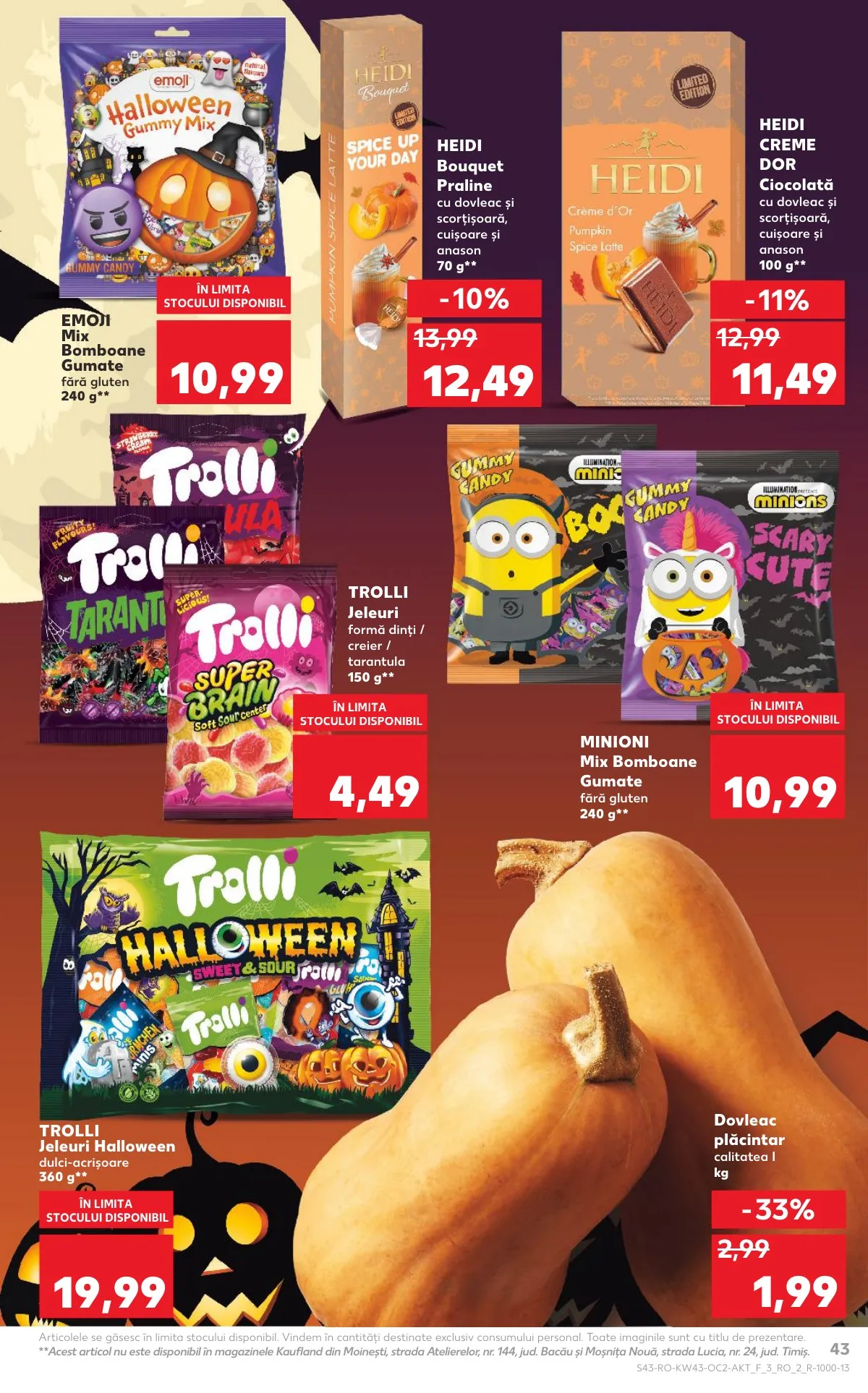 Kaufland akciós újság Románia 10.22–10.28 – 43. oldal