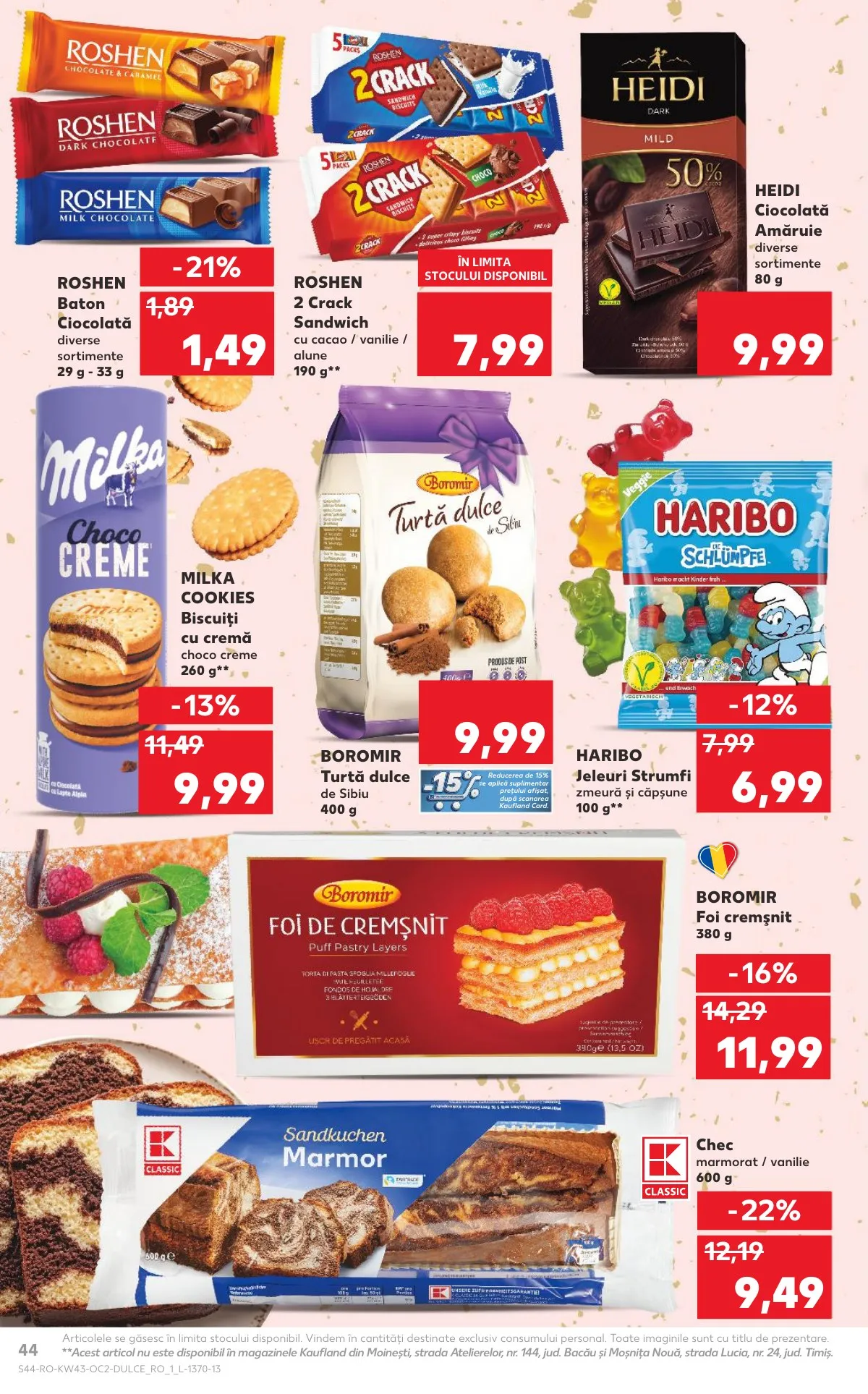 Kaufland akciós újság Románia 10.22–10.28 – 44. oldal