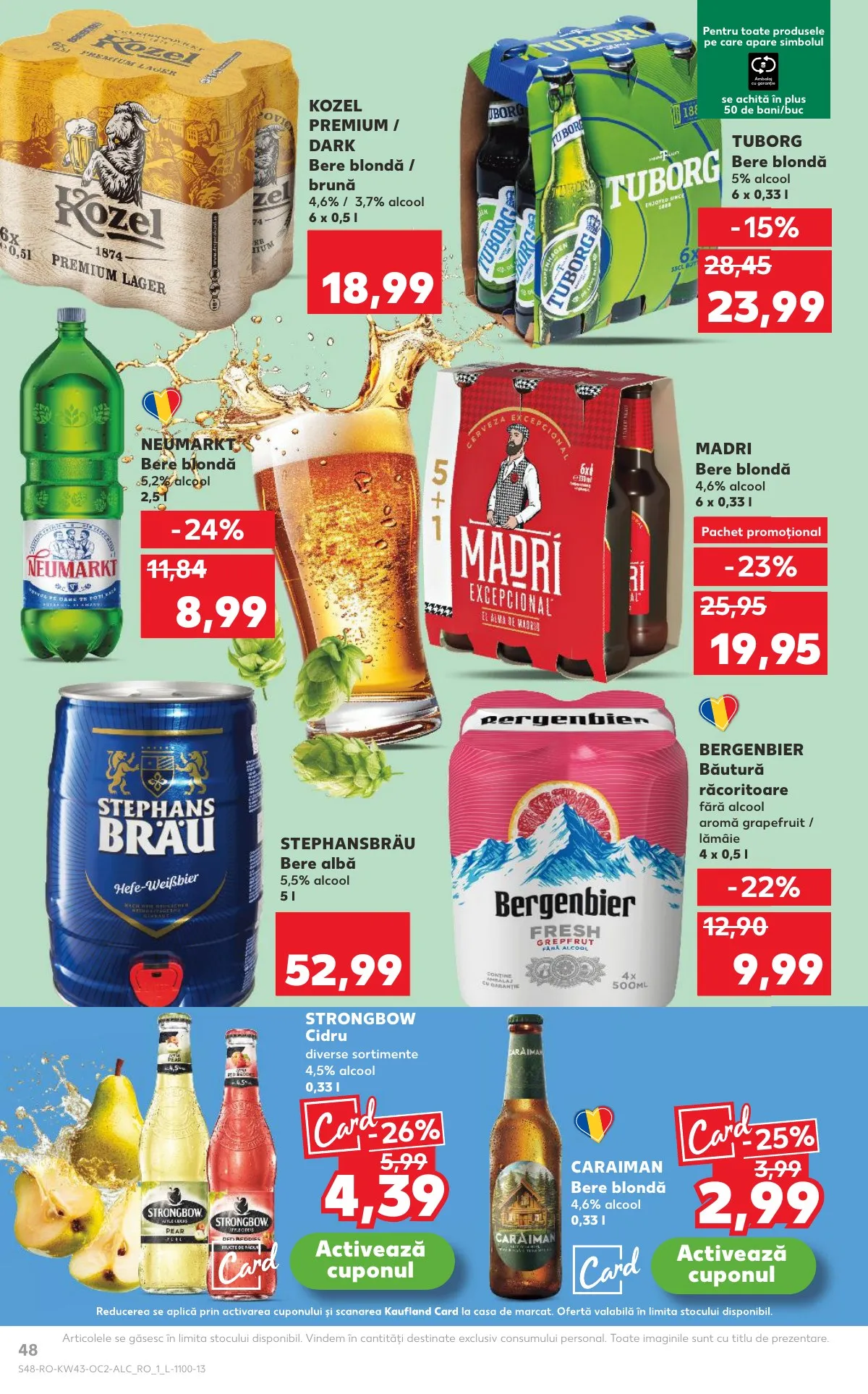Kaufland akciós újság Románia 10.22–10.28 – 48. oldal