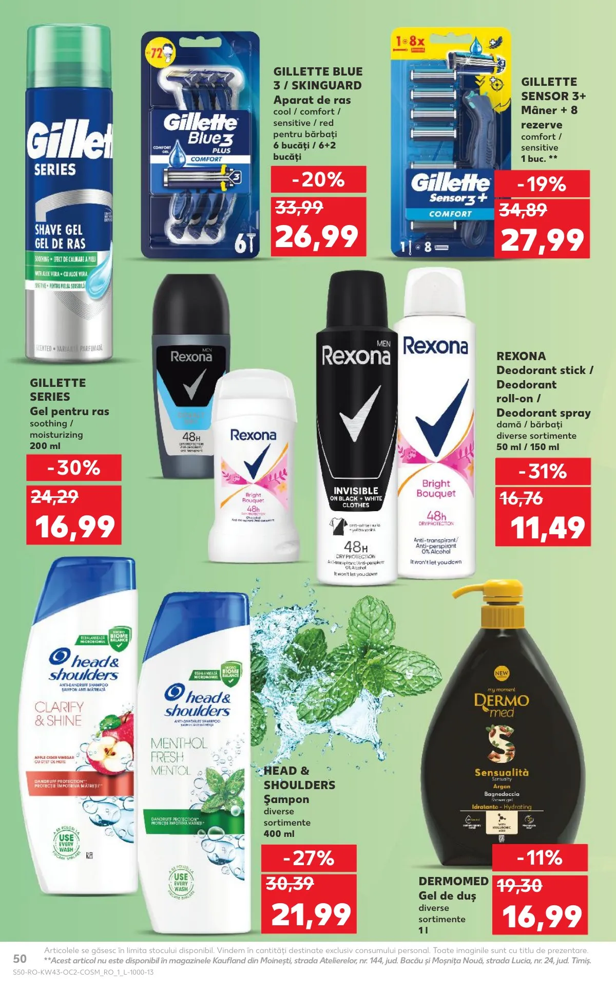 Kaufland akciós újság Románia 10.22–10.28 – 50. oldal