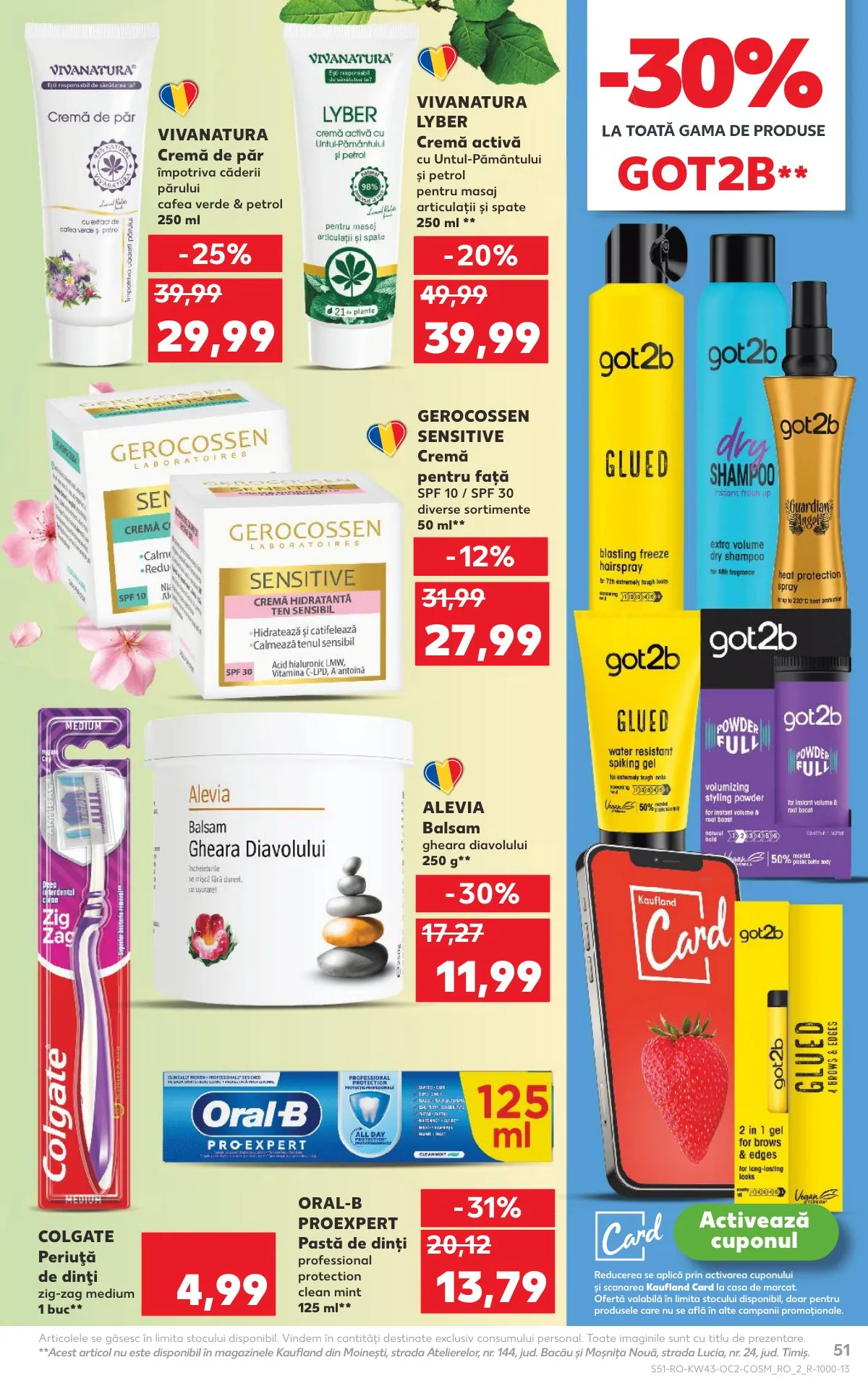 Kaufland akciós újság Románia 10.22–10.28 – 51. oldal
