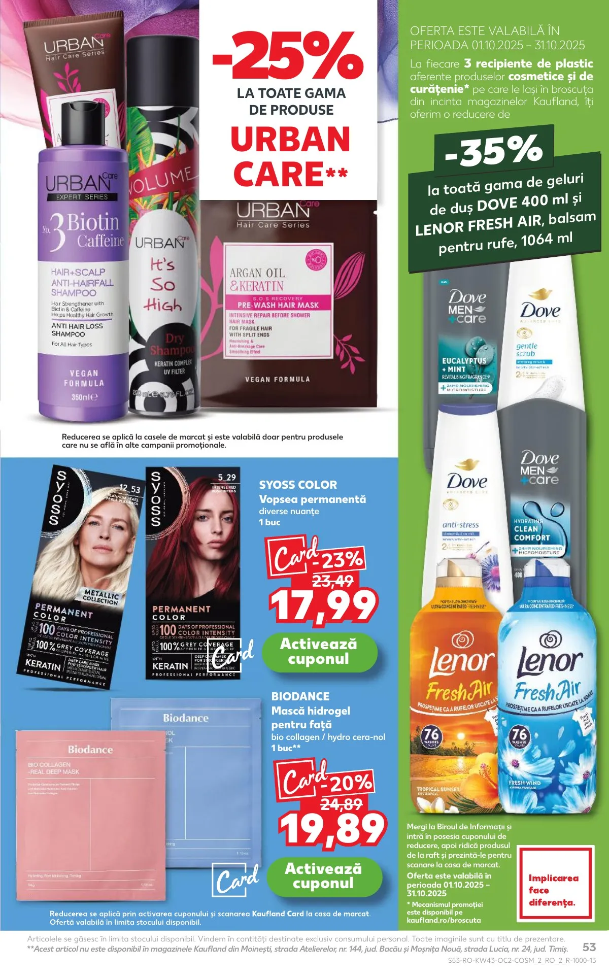 Kaufland akciós újság Románia 10.22–10.28 – 53. oldal