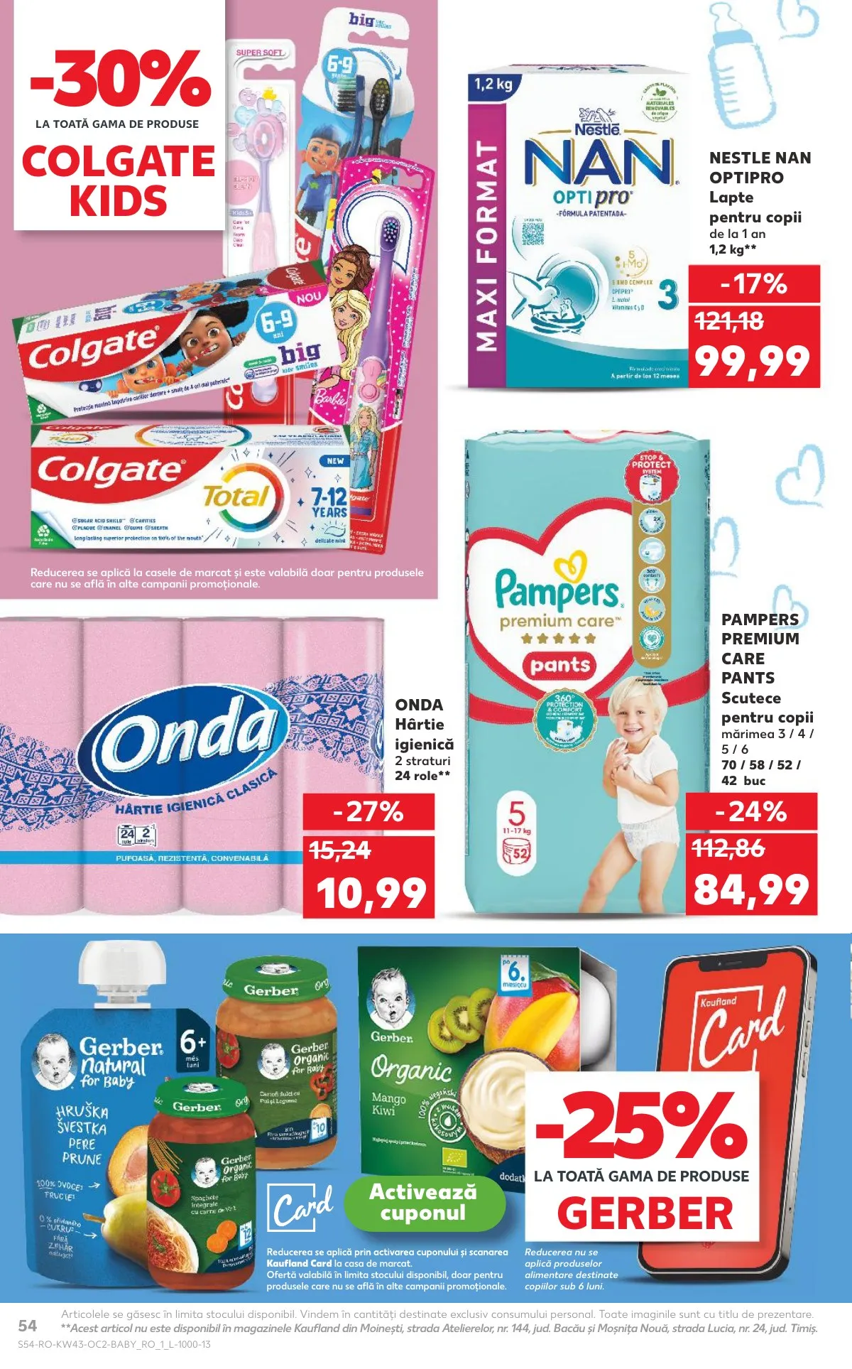 Kaufland akciós újság Románia 10.22–10.28 – 54. oldal