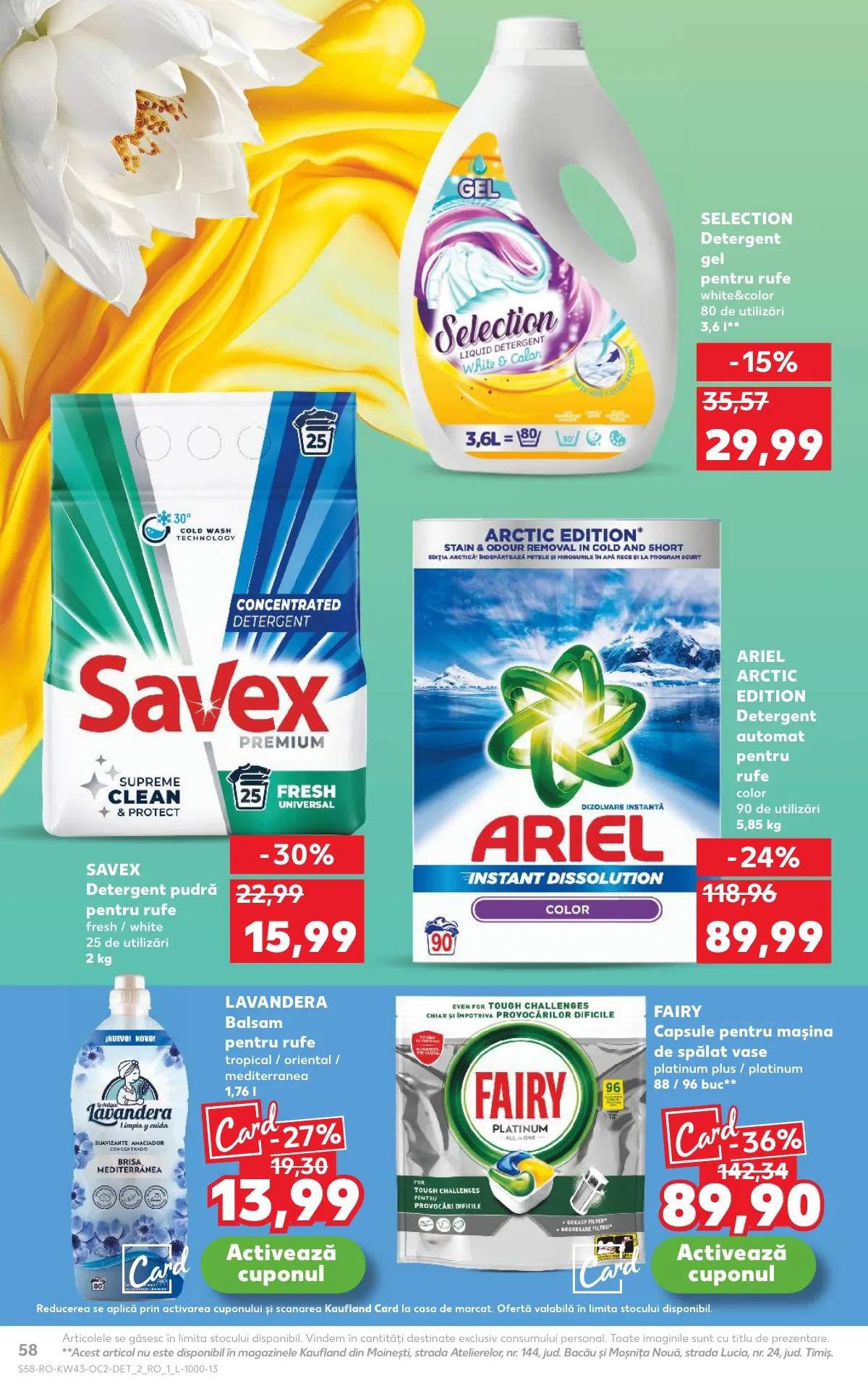 Kaufland akciós újság Románia 10.22–10.28 – 58. oldal