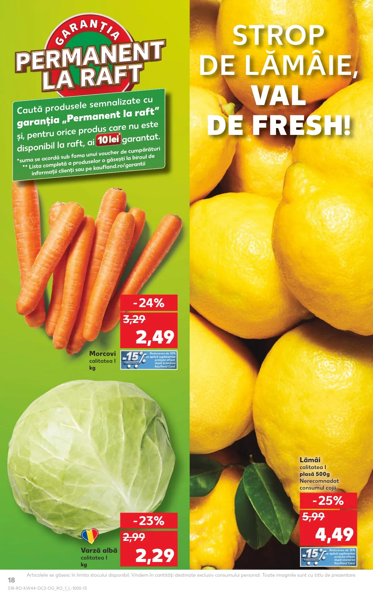 Kaufland akciós újság Románia 10.29–11.04 – 18. oldal