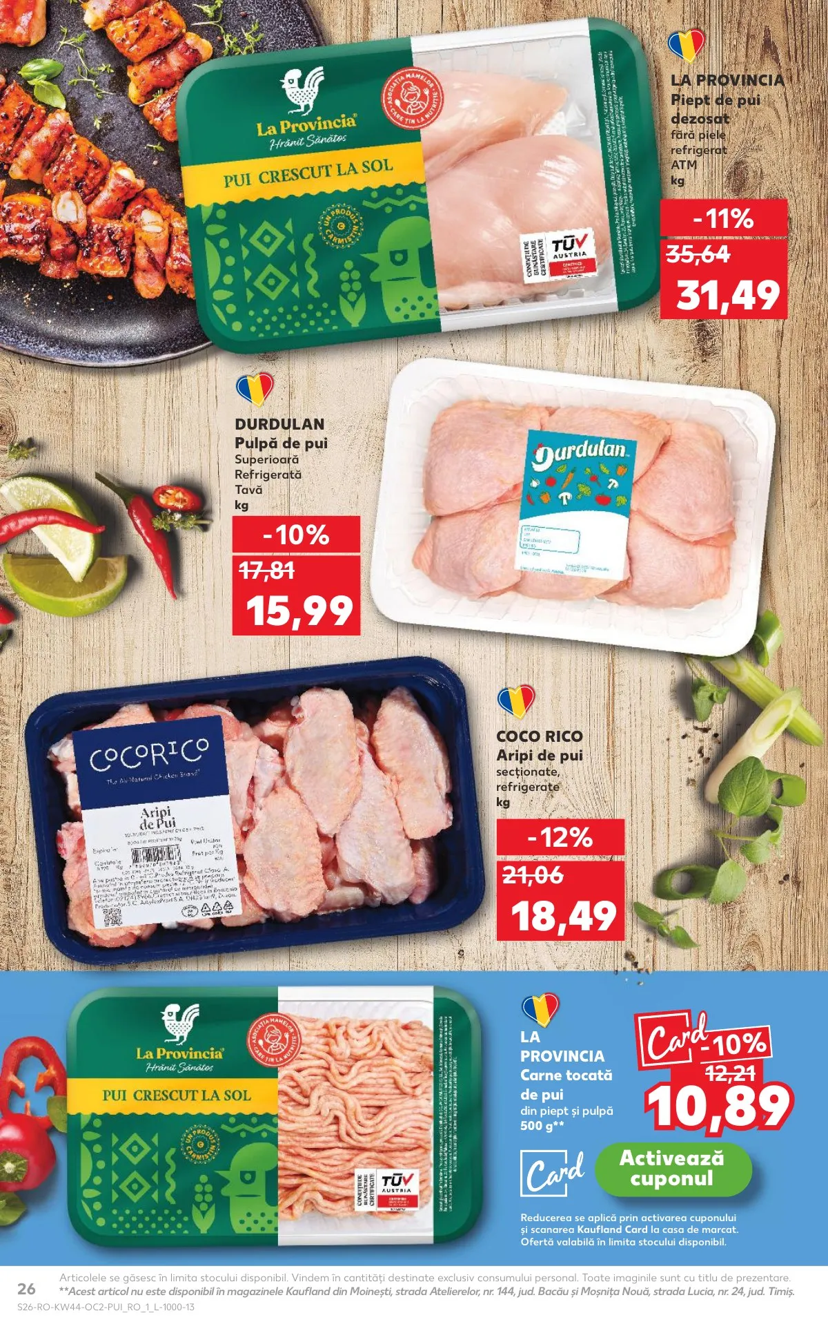 Kaufland akciós újság Románia 10.29–11.04 – 26. oldal