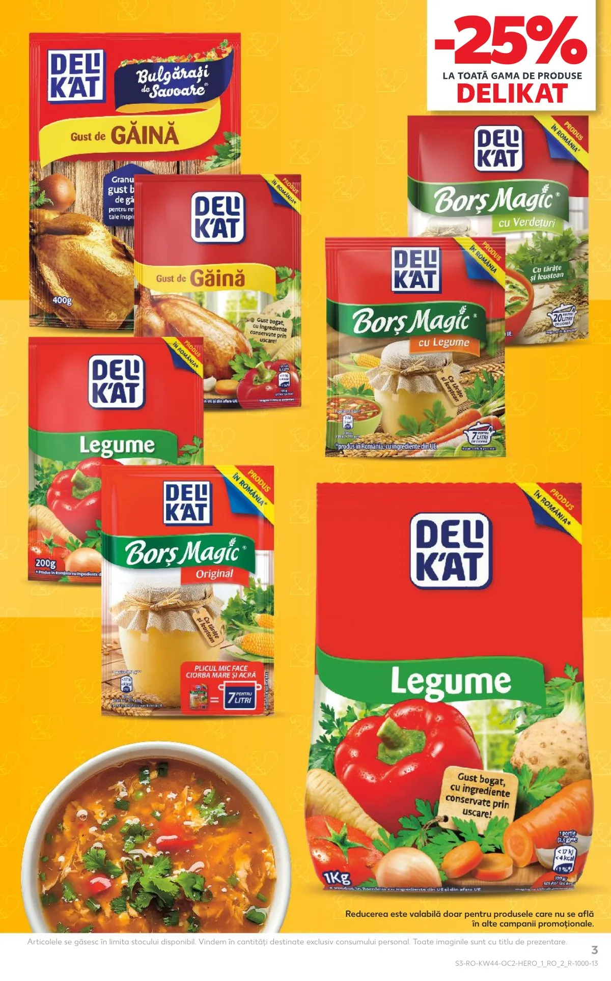 Kaufland akciós újság Románia 10.29–11.04 – 3. oldal