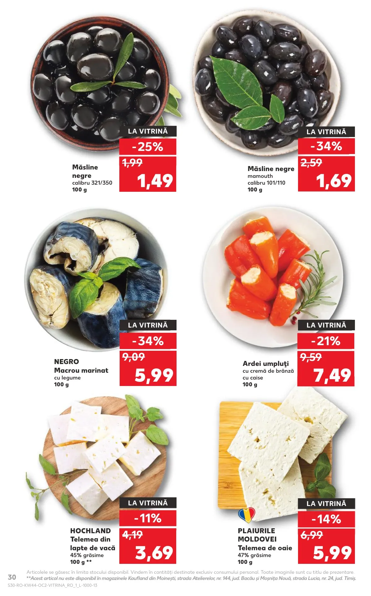 Kaufland akciós újság Románia 10.29–11.04 – 30. oldal