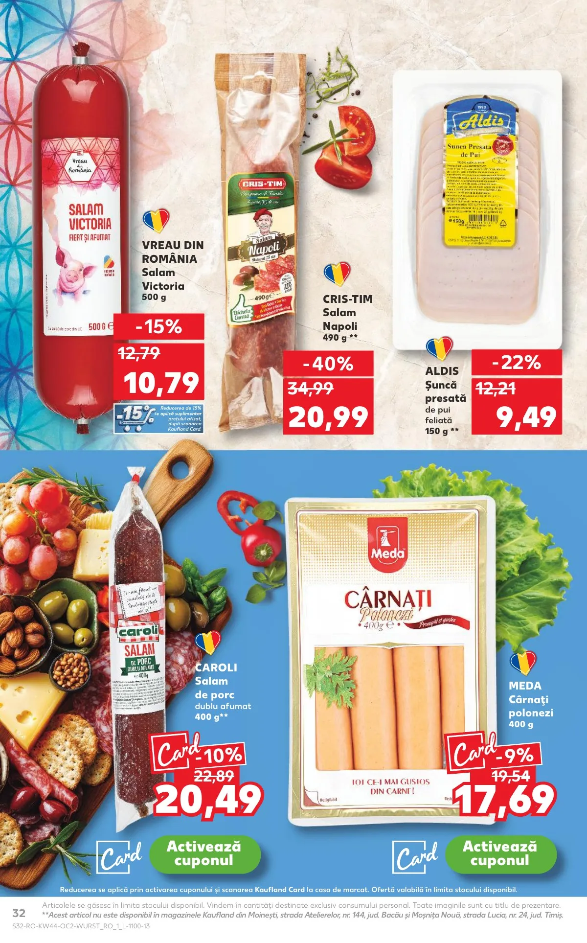 Kaufland akciós újság Románia 10.29–11.04 – 32. oldal