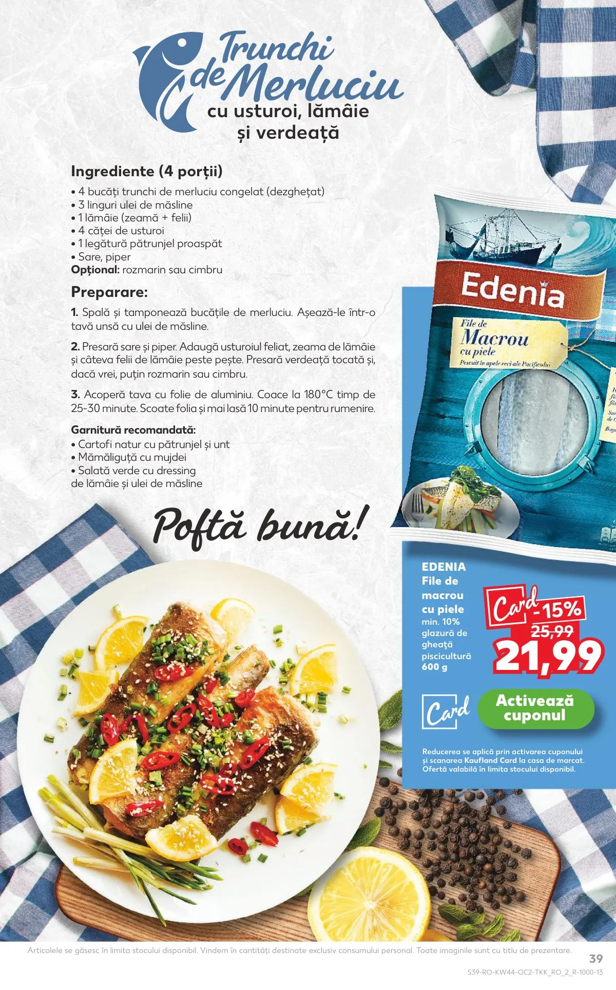 Kaufland akciós újság Románia 10.29–11.04 – 39. oldal
