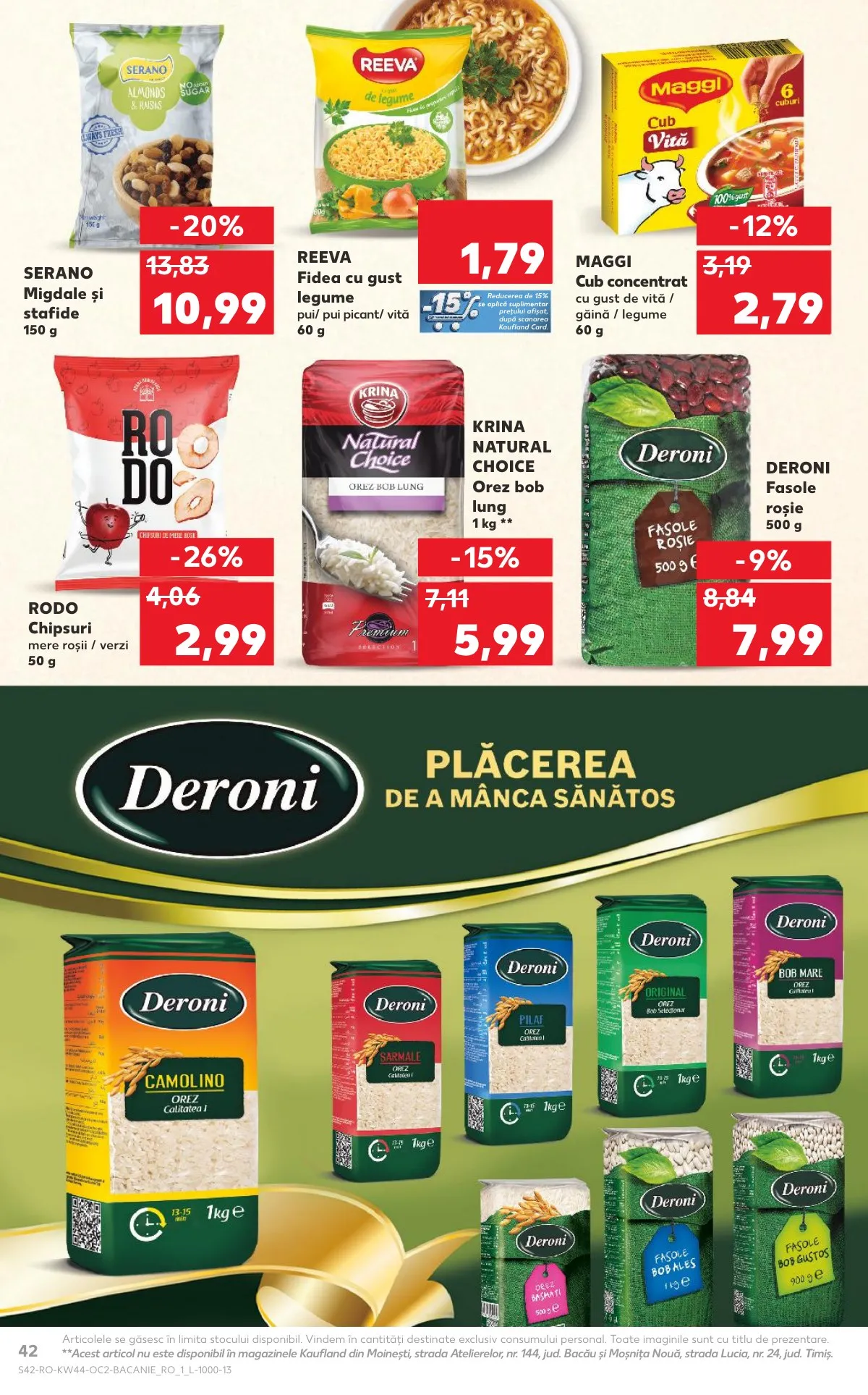 Kaufland akciós újság Románia 10.29–11.04 – 42. oldal