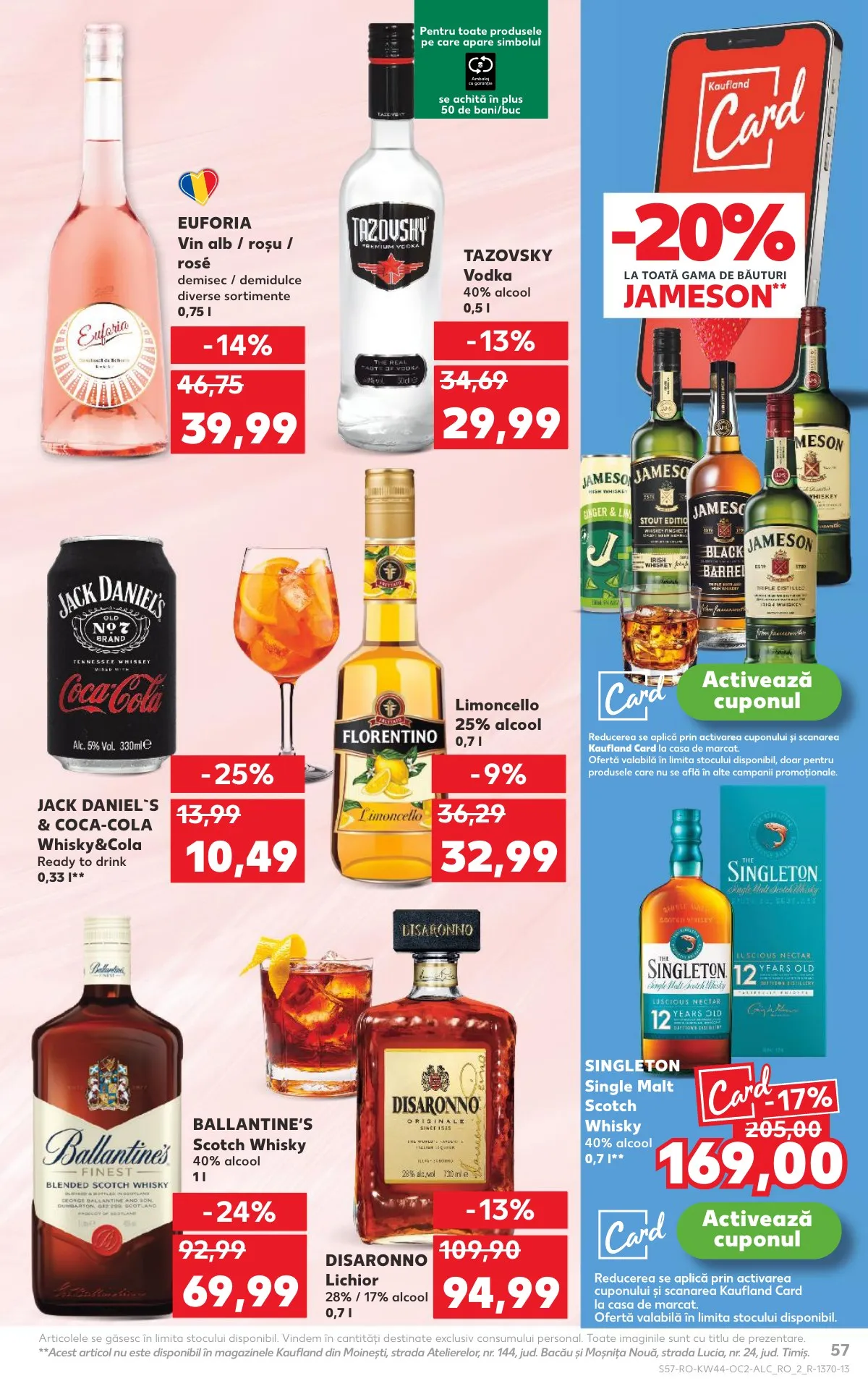 Kaufland akciós újság Románia 10.29–11.04 – 57. oldal