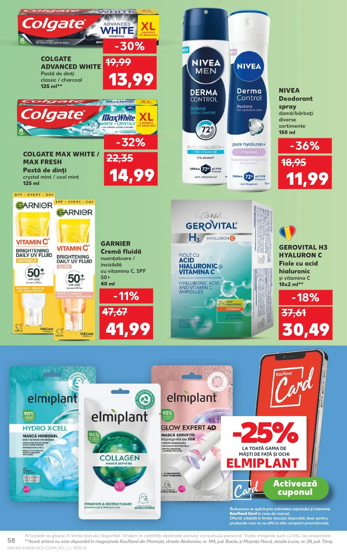 Kaufland akciós újság Románia 10.29–11.04 – 58. oldal