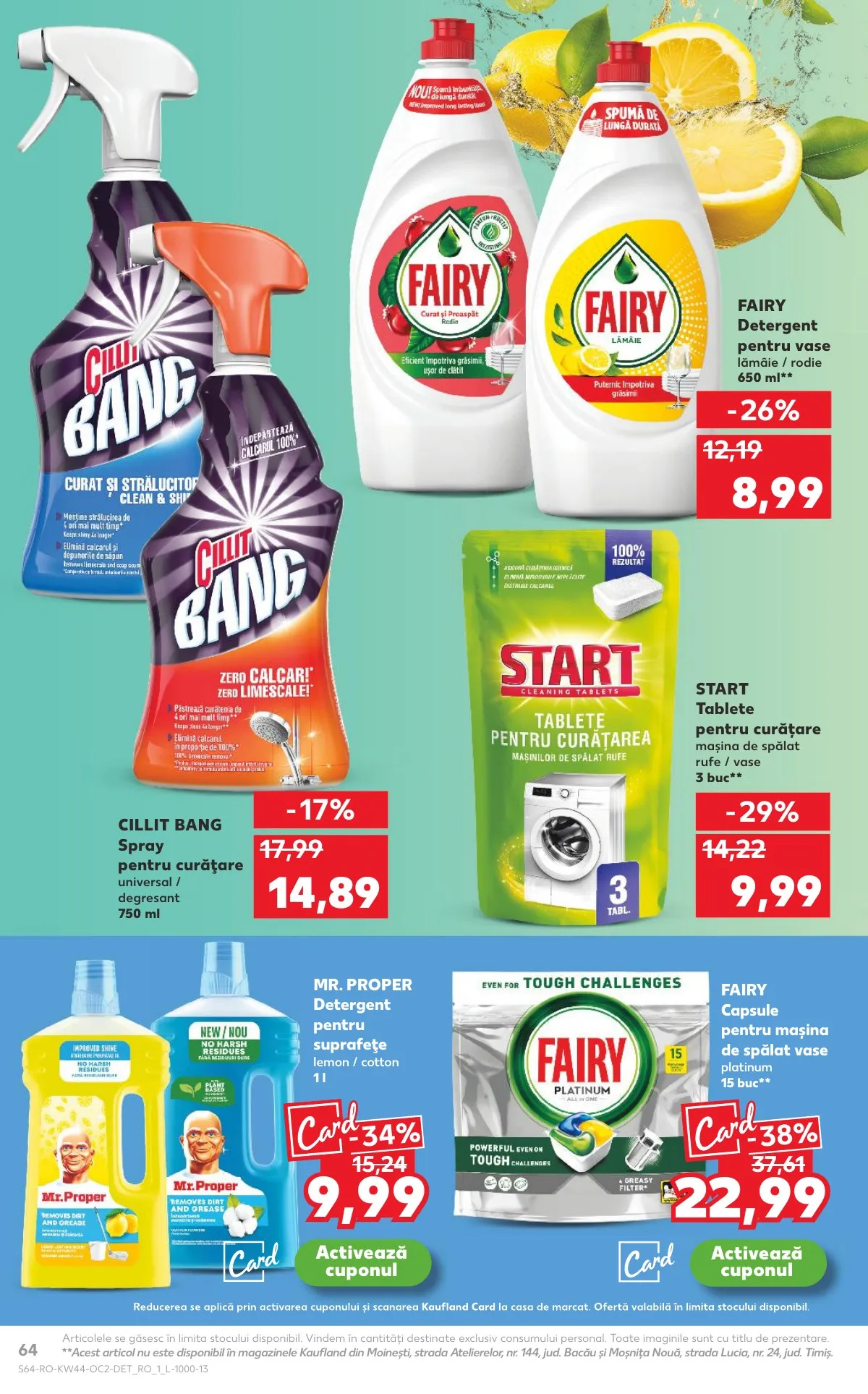 Kaufland akciós újság Románia 10.29–11.04 – 64. oldal