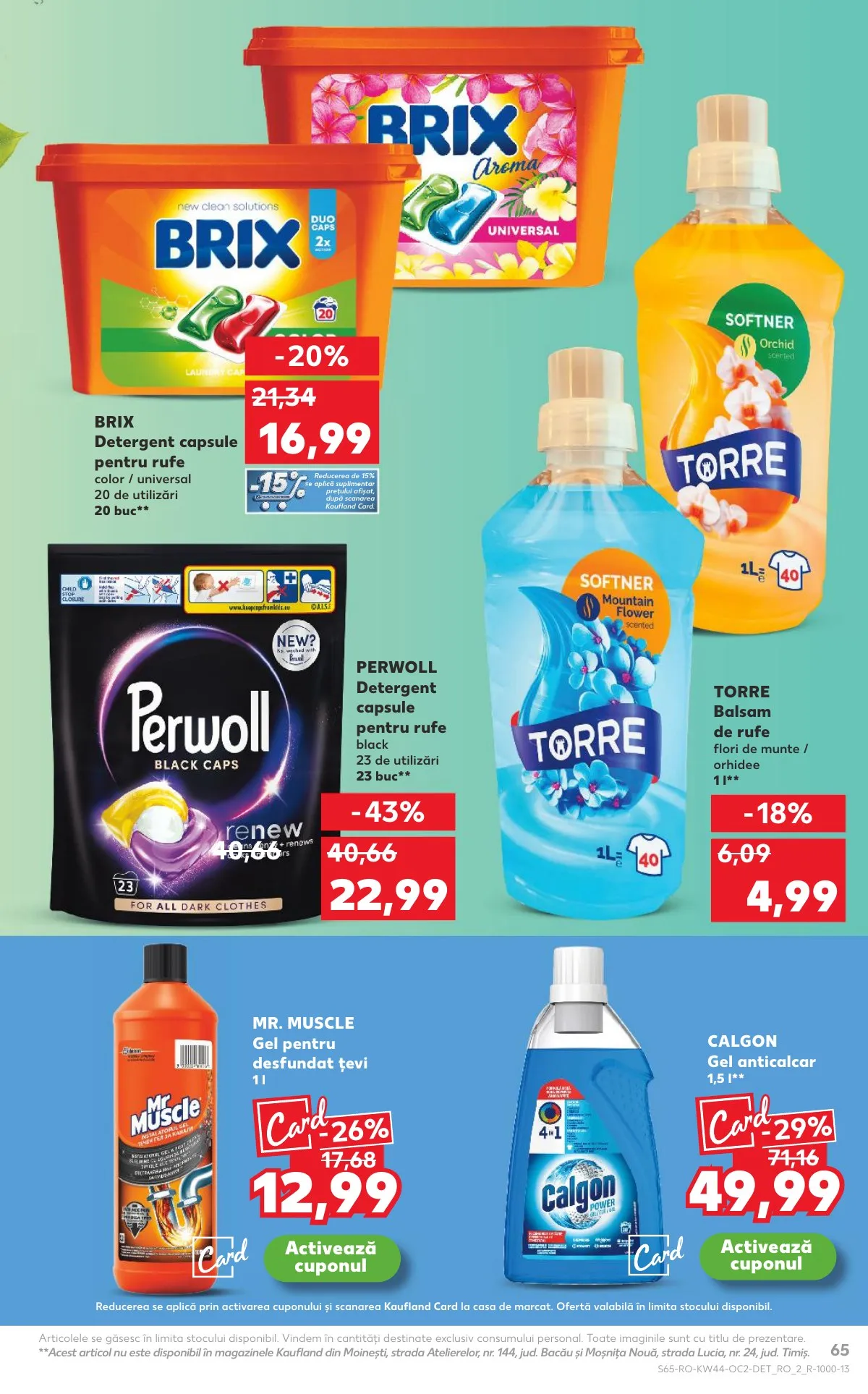 Kaufland akciós újság Románia 10.29–11.04 – 65. oldal