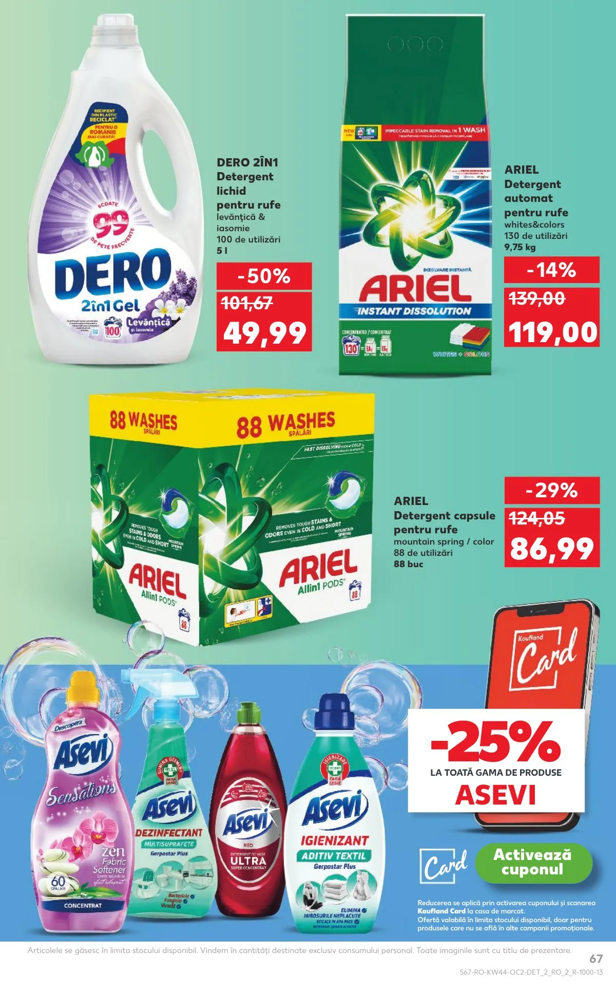 Kaufland akciós újság Románia 10.29–11.04 – 67. oldal