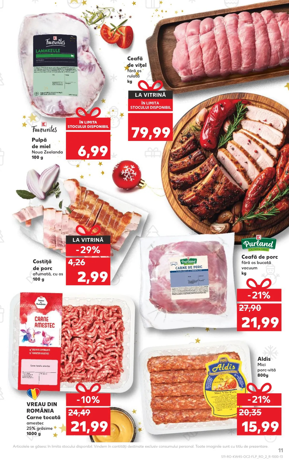 Kaufland akciós újság Románia 11.05–11.11 – 11. oldal